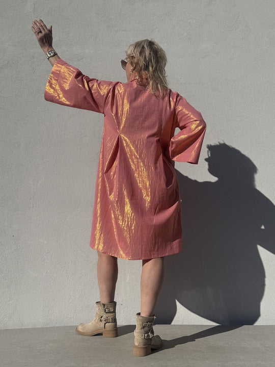 Gaspar 2601715 Bombay dress shiny