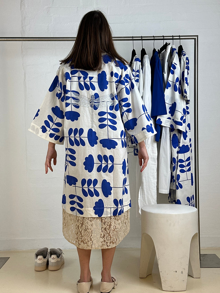 Gaspar 2601716 Mumbai dress print lace royal