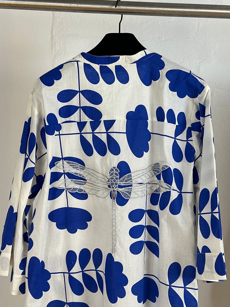 Gaspar 2601716 Mumbai dress print lace royal