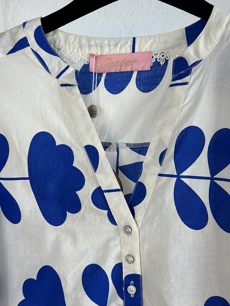 Gaspar 2601716 Mumbai dress print lace royal