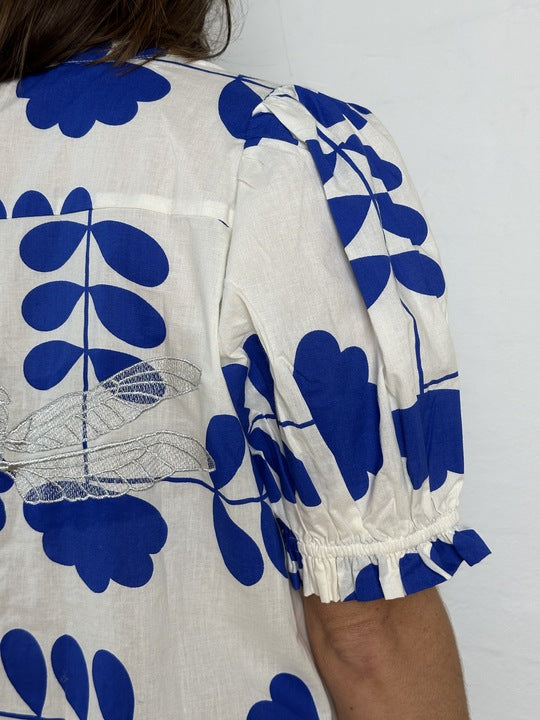 Gaspar 2601717 Tunø dress print royal