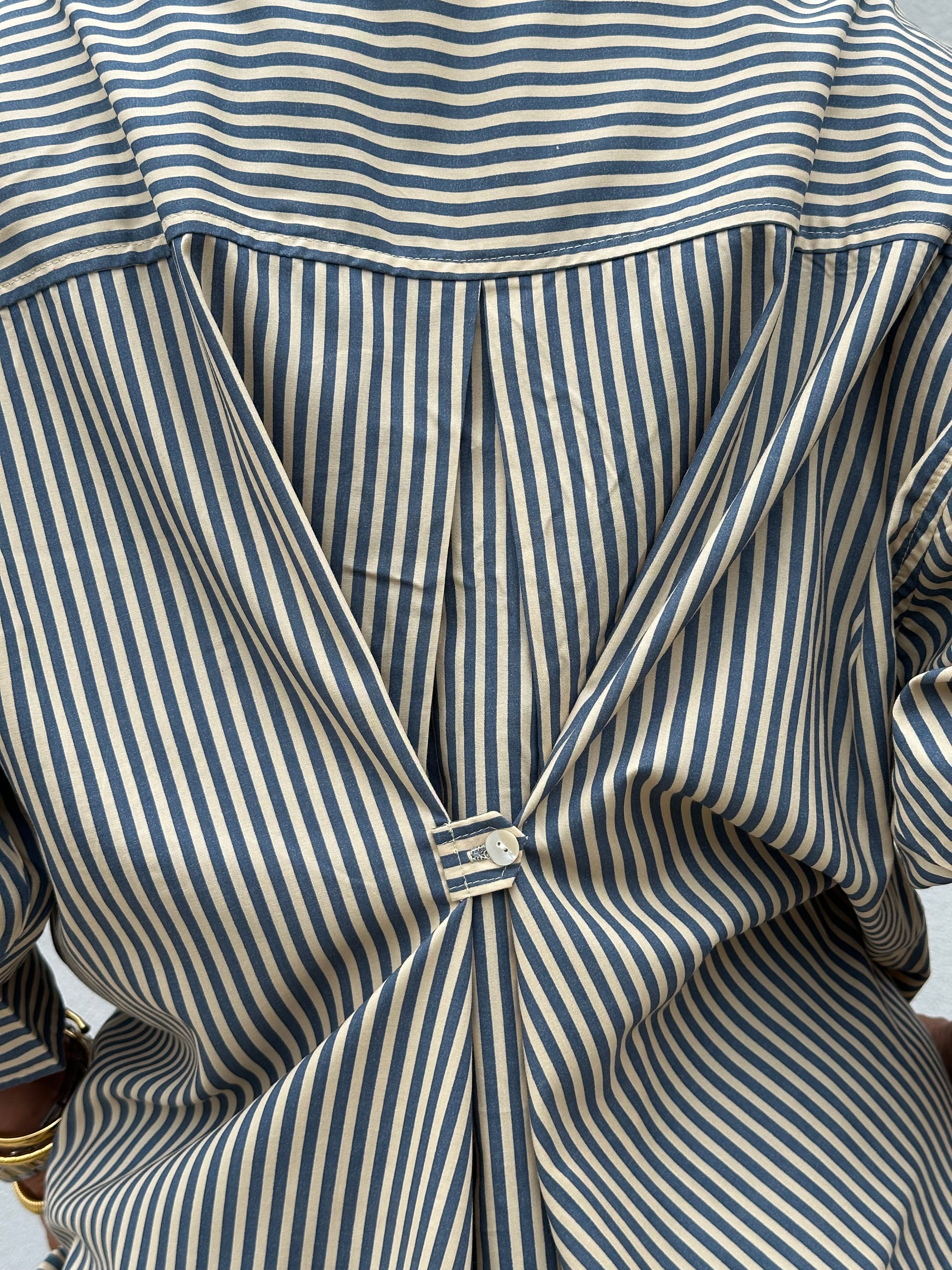 Gaspar 2601724 Sevilla shirt stripe blue