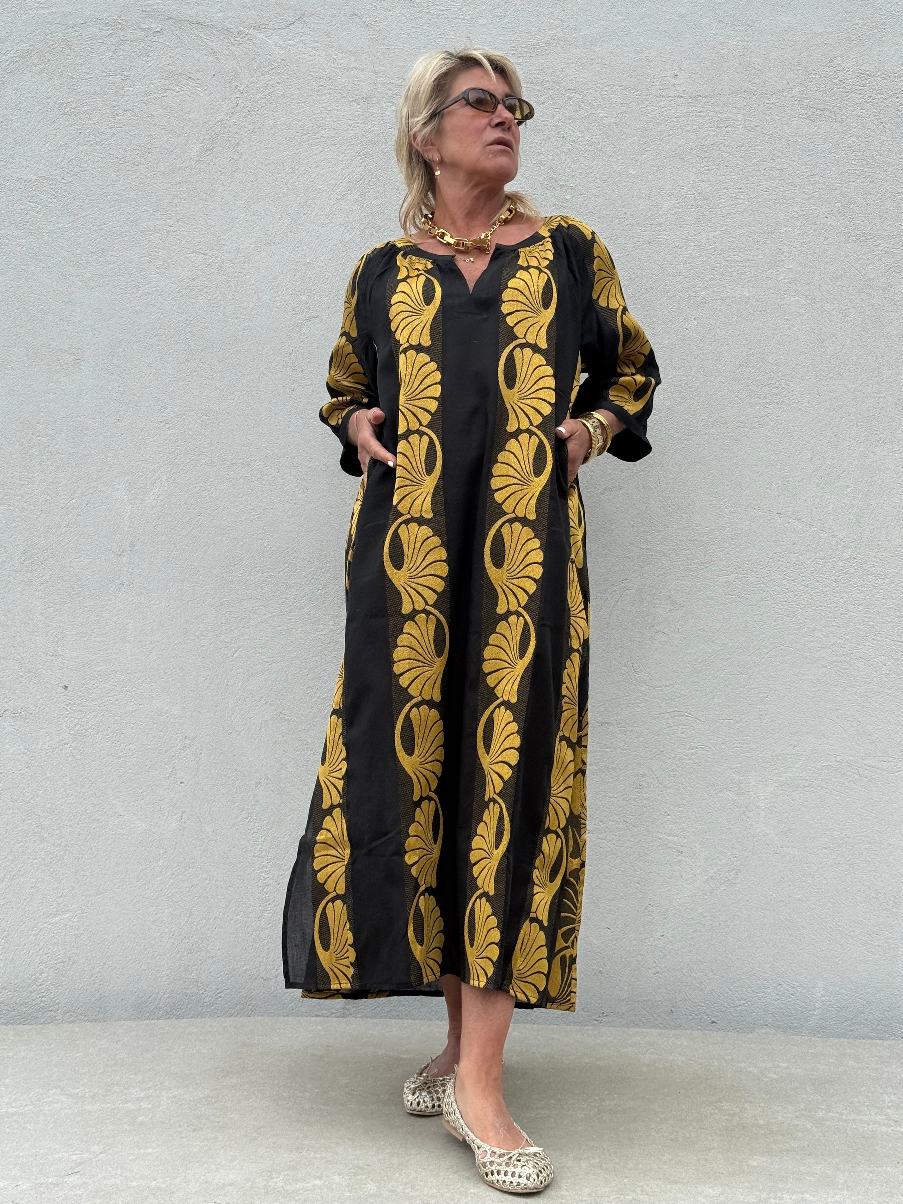 Gaspar 2601756 Athen dress black