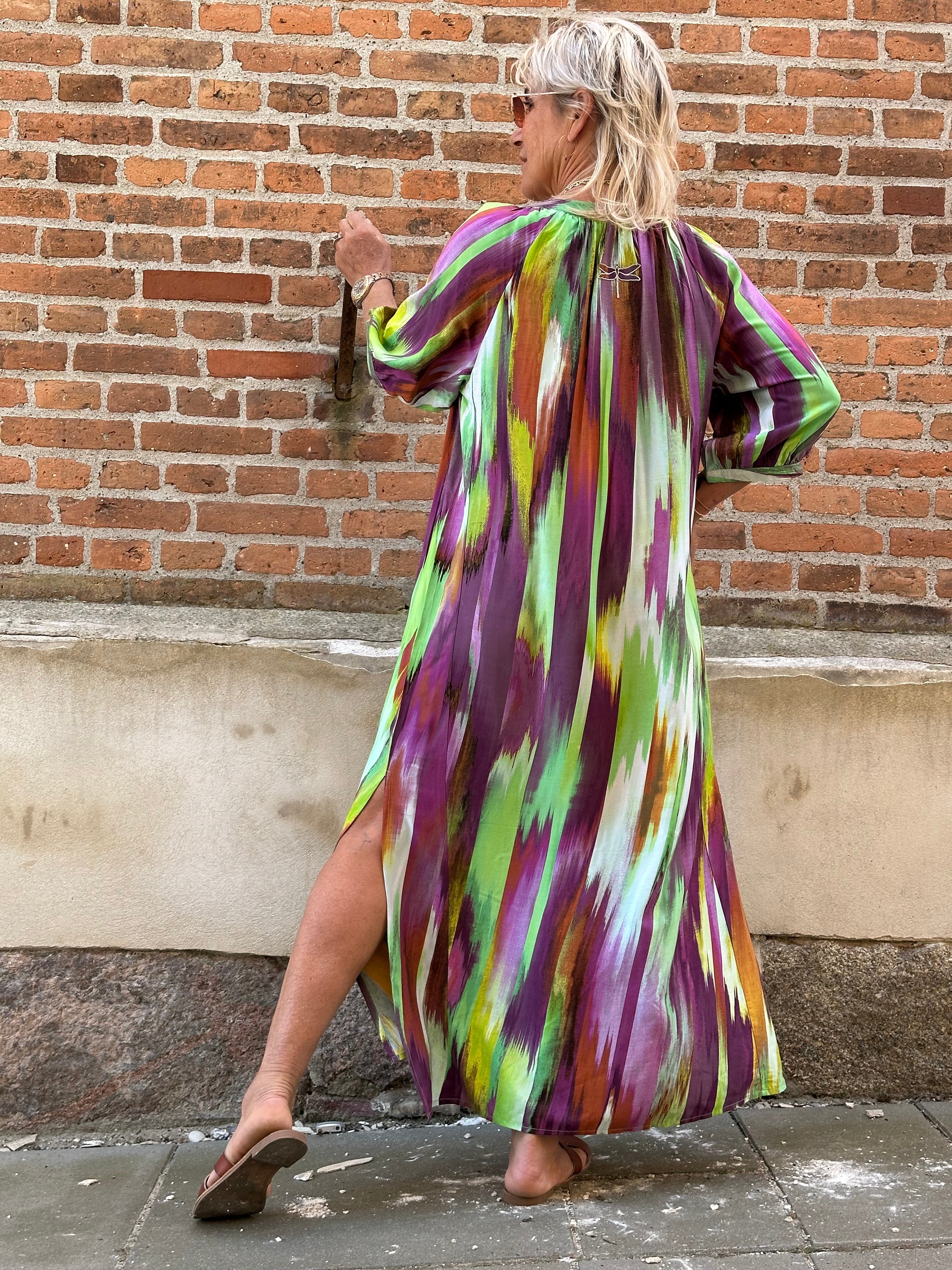 Gaspar 2601777 Athen dress print multi