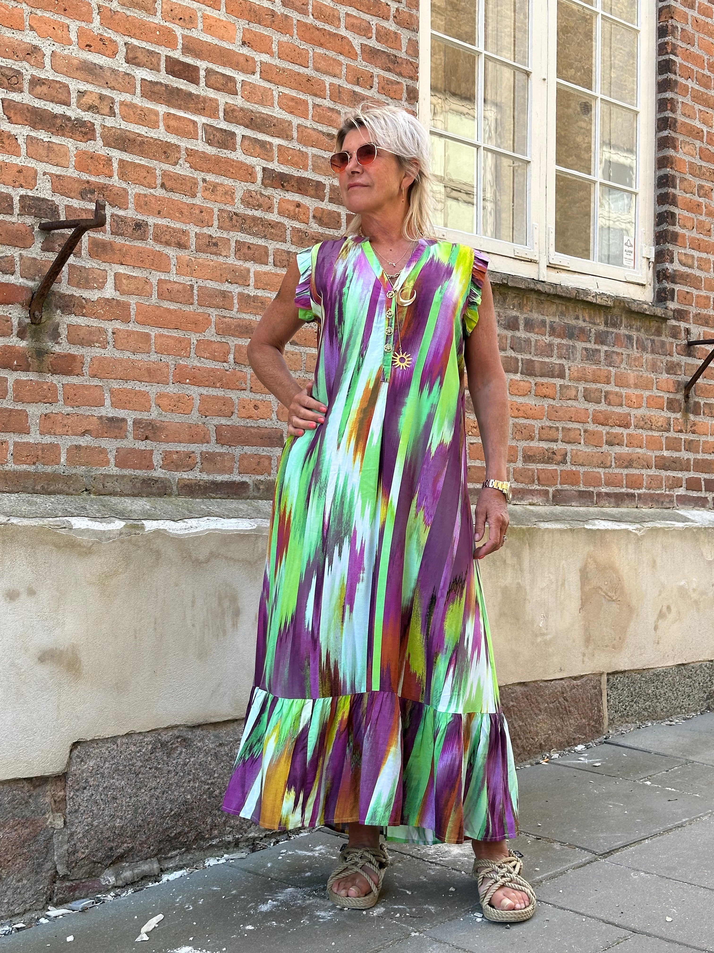 Gaspar 2601778 Loule dress print multi