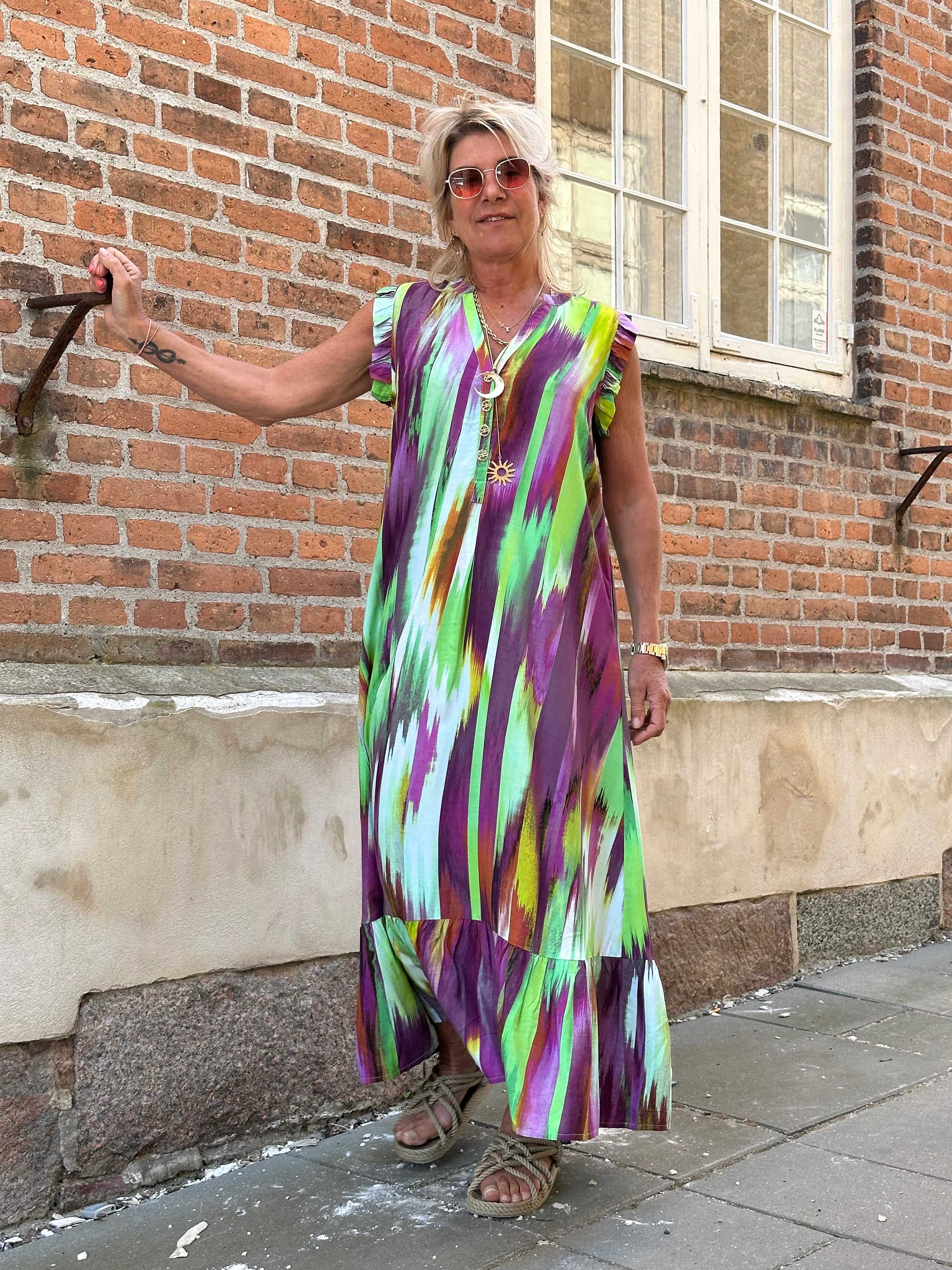 Gaspar 2601778 Loule dress print multi