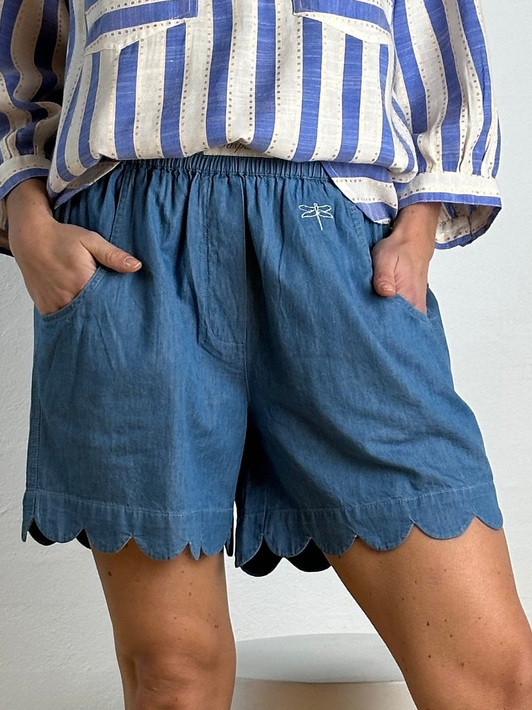 Gaspar 2601903 Honolulu shorts denim light