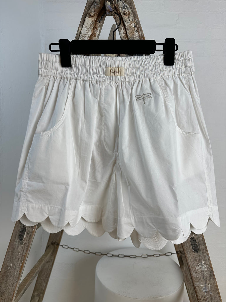 Gaspar 2601904 Honolulu shorts poplin white