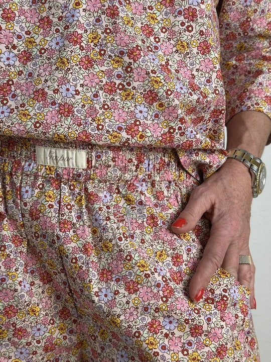 Gaspar 2601908 Honolulu shorts flower rose