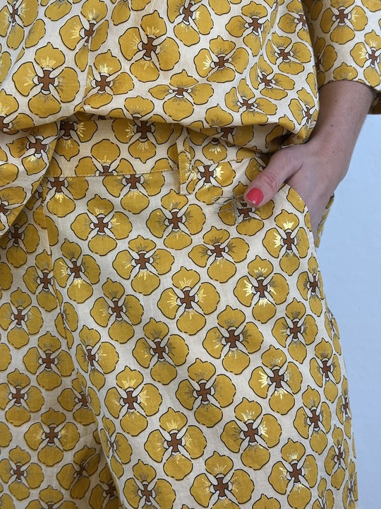 Gaspar 2601918 Colorado pants flower