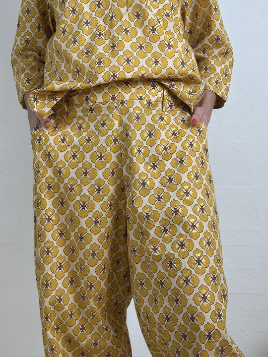 Gaspar 2601918 Colorado pants flower