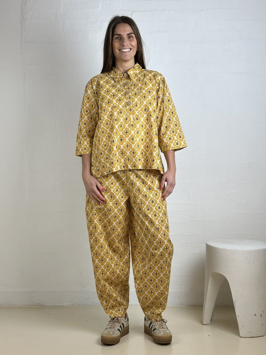 Gaspar 2601918 Colorado pants flower