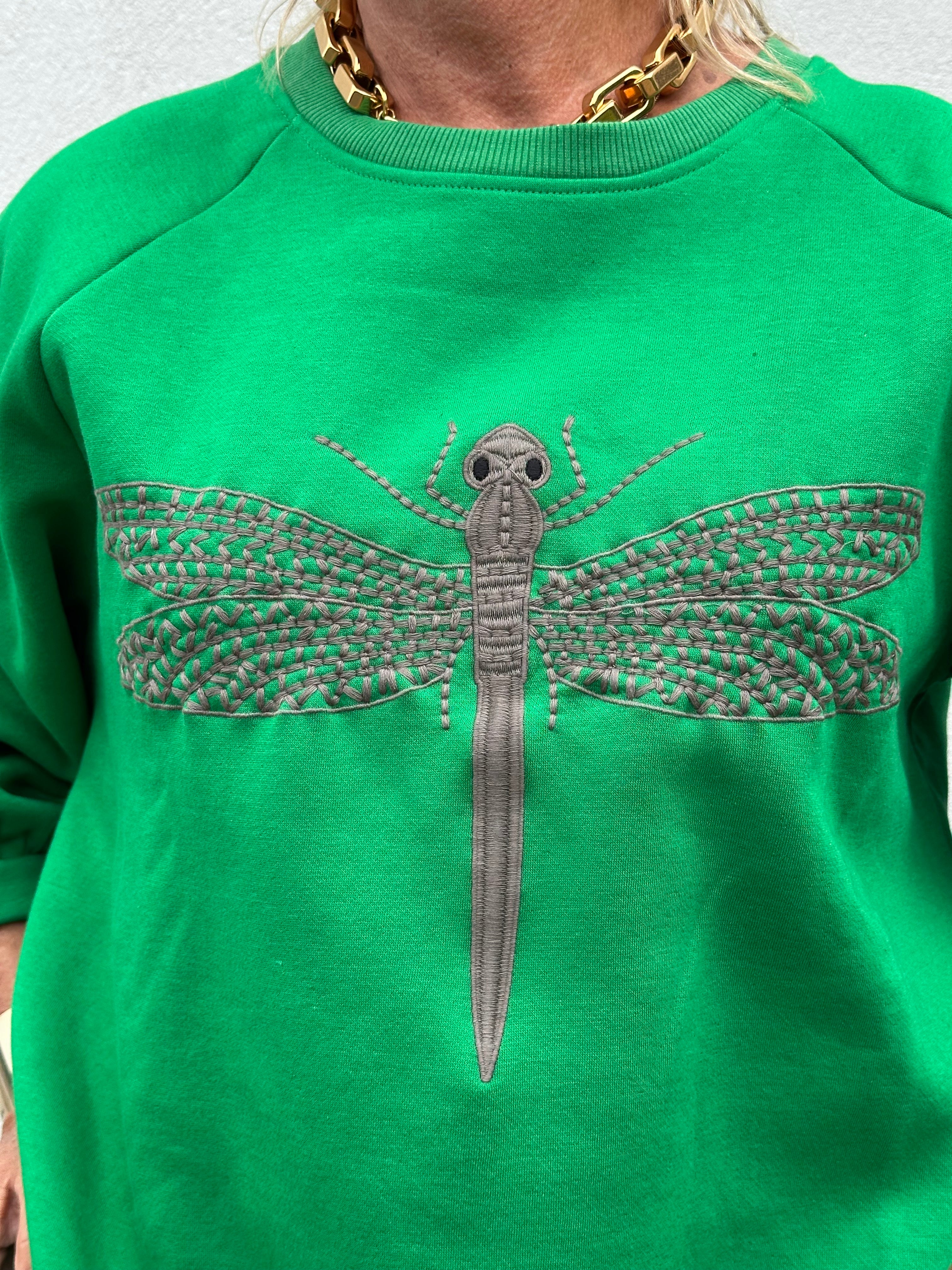 Gaspar 2607302 Fanø swetshirt green