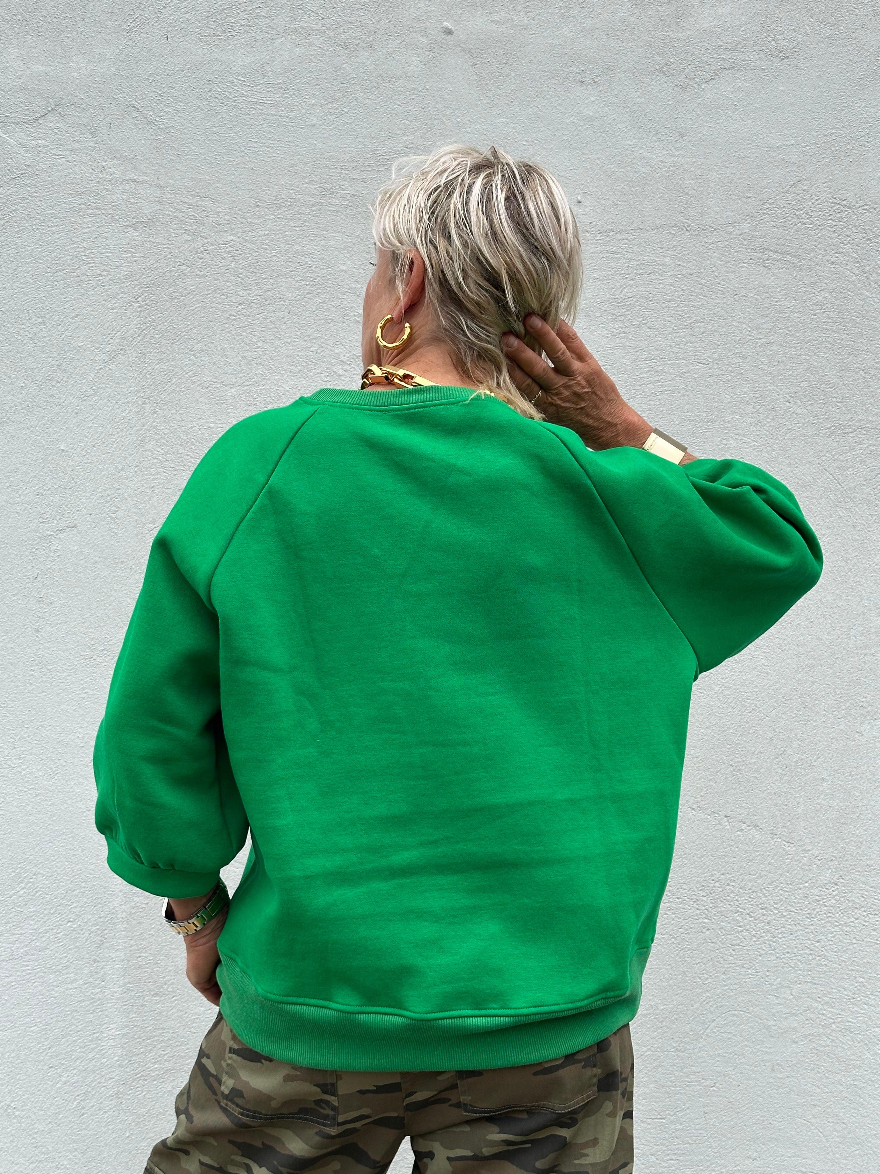 Gaspar 2607302 Fanø swetshirt green