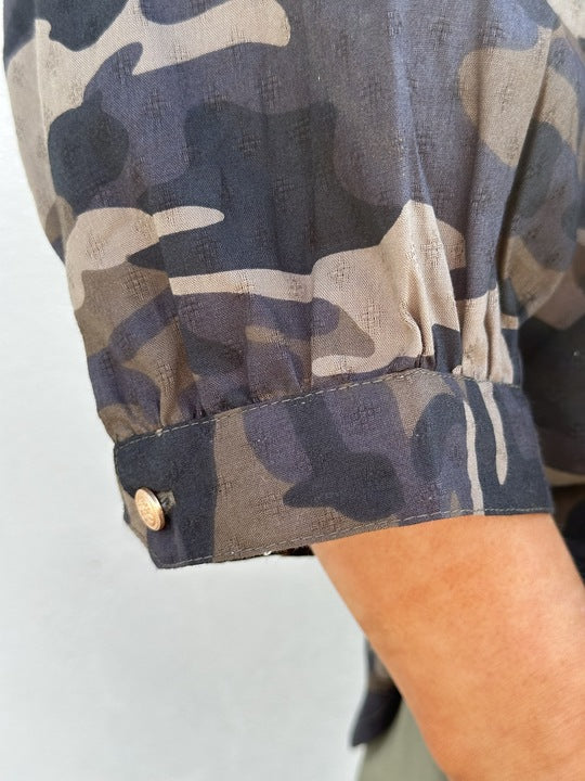 Gaspar 2607305 Oslo Camo shirt green