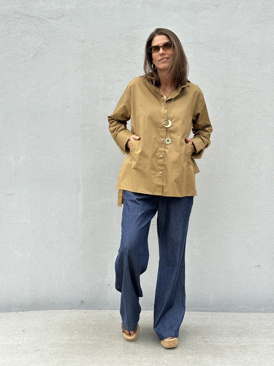 Gaspar 2607307 Siena shirt khaky