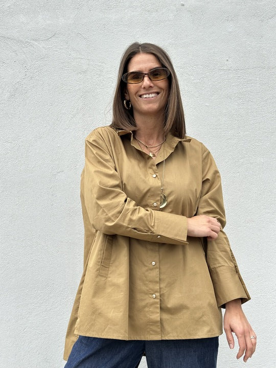 Gaspar 2607307 Siena shirt khaky