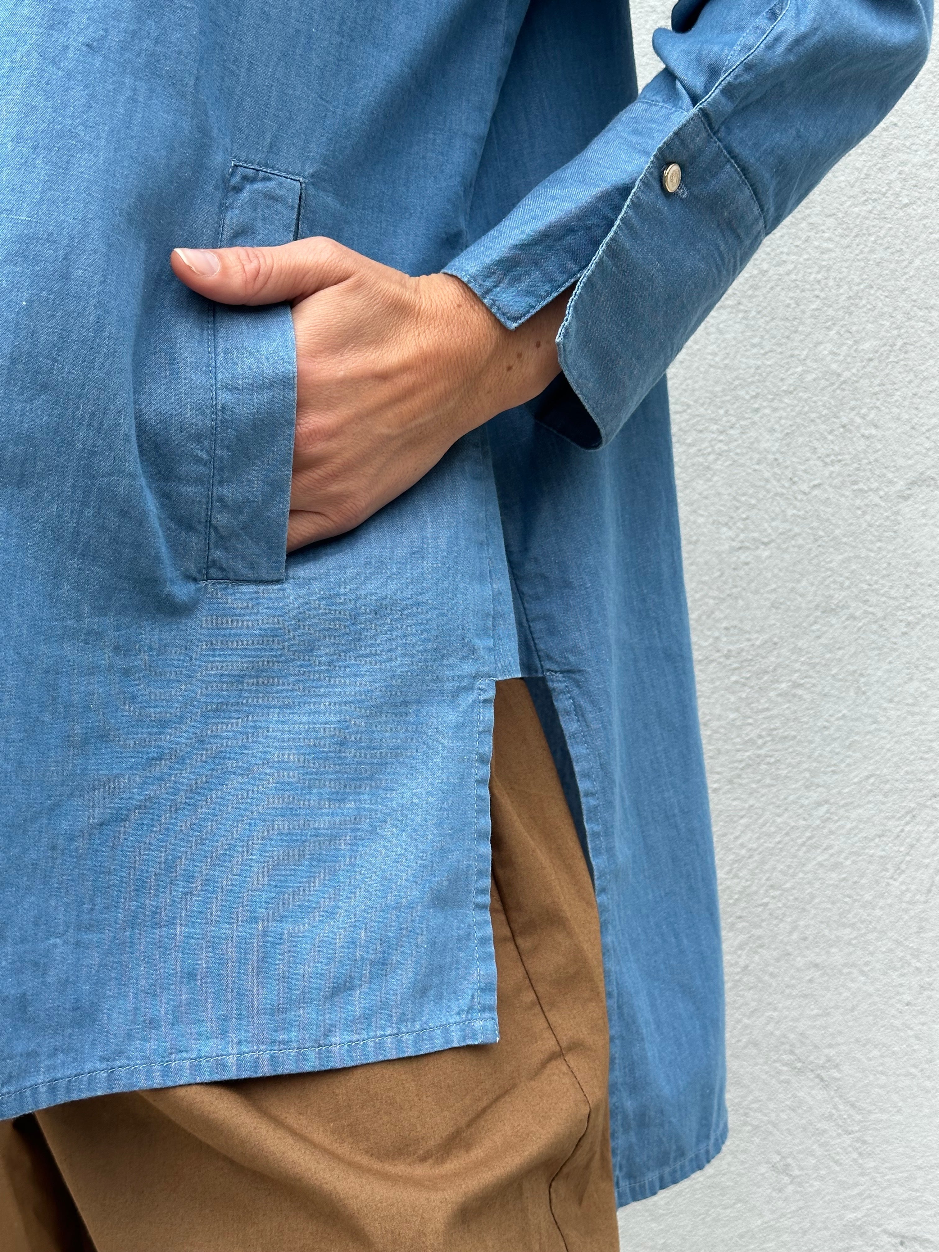 Gaspar 2607308 Siena shirt denim light blue