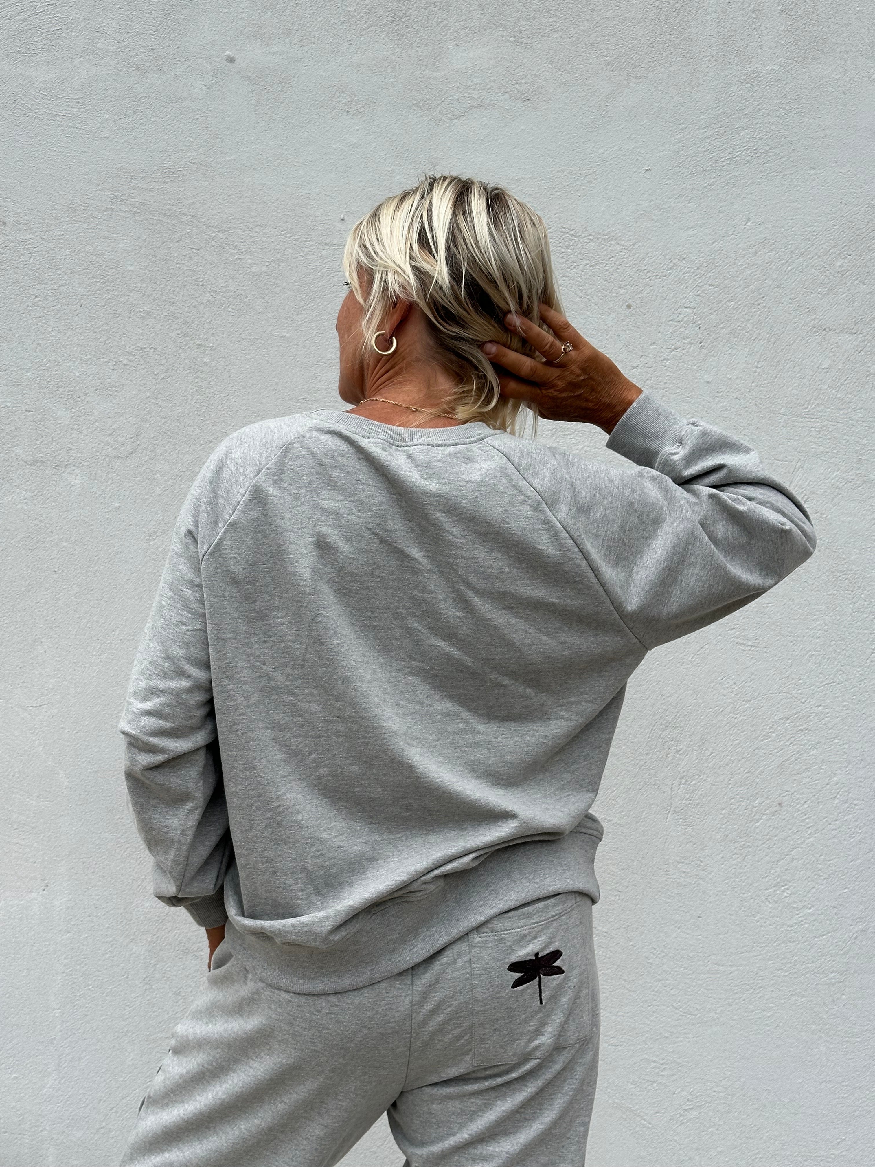 Gaspar 2607329 Fanø LS sweatshirt grey melange