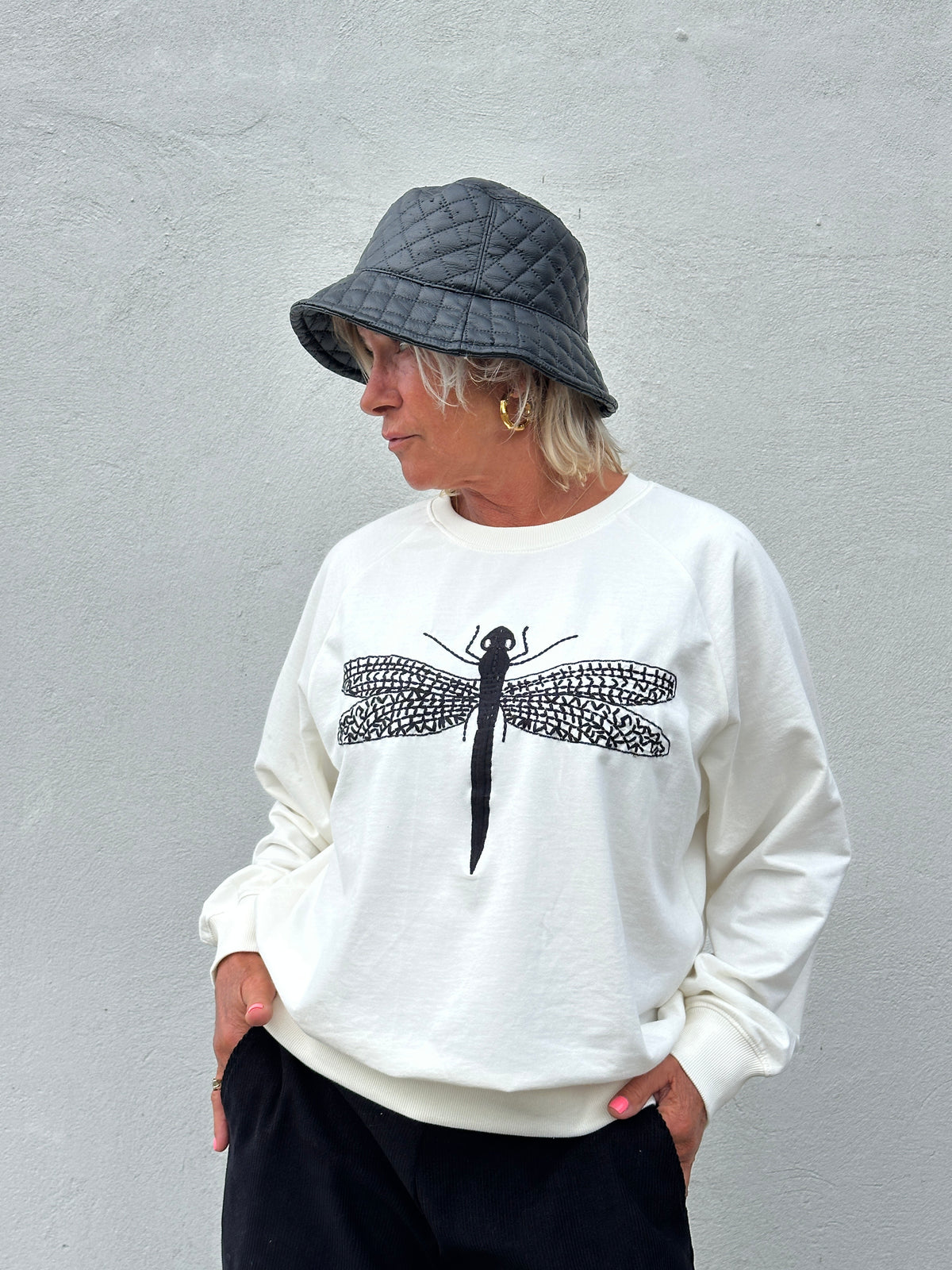 Gaspar 2607329 Fanø LS sweatshirt off white