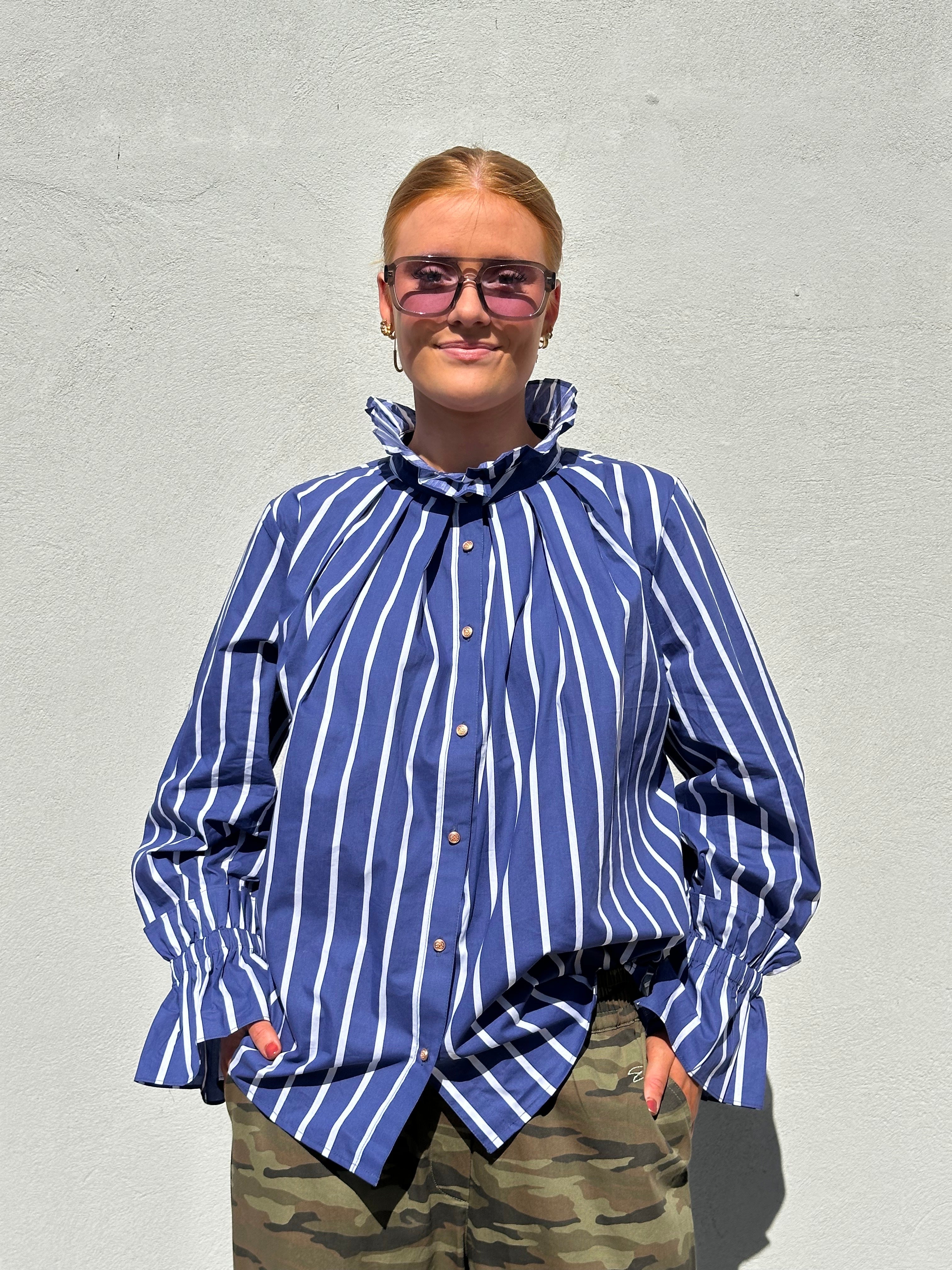 Gaspar 2607330 Himalaya shirt stripe blue