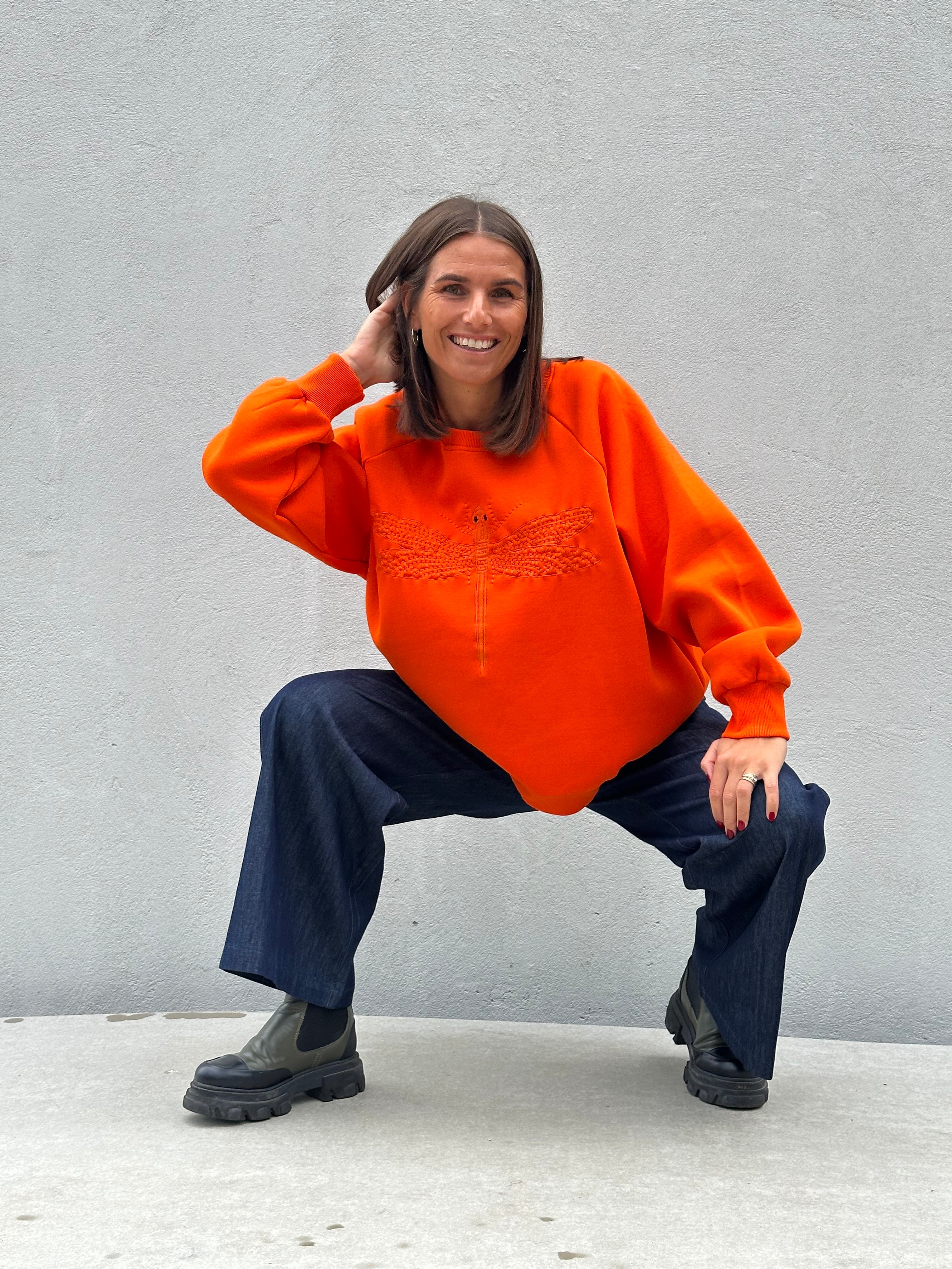 Gaspar 2607333 Fanø heavy sweatshirt orange