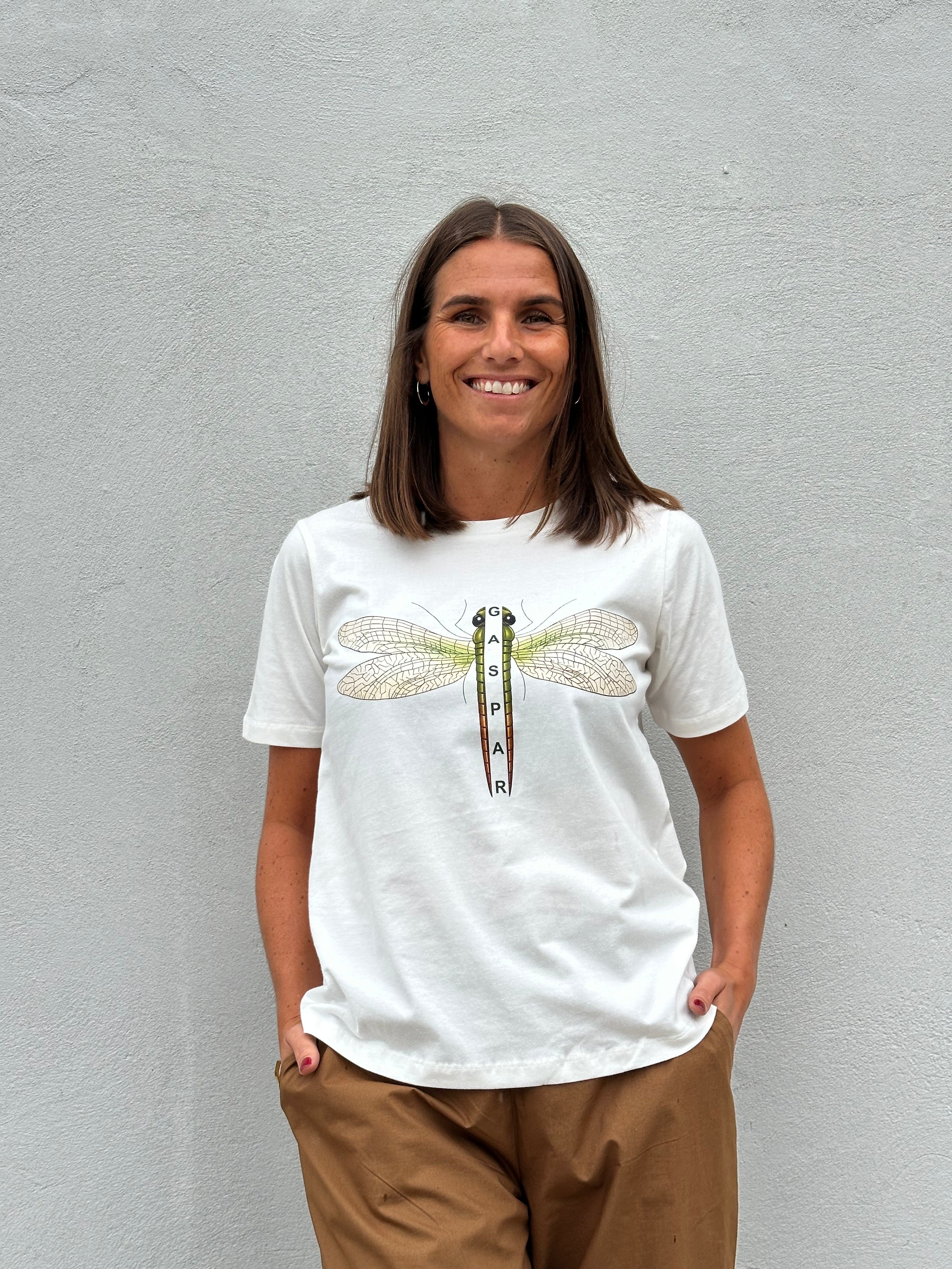 Gaspar 2607334 Tokyo print T-shirt white