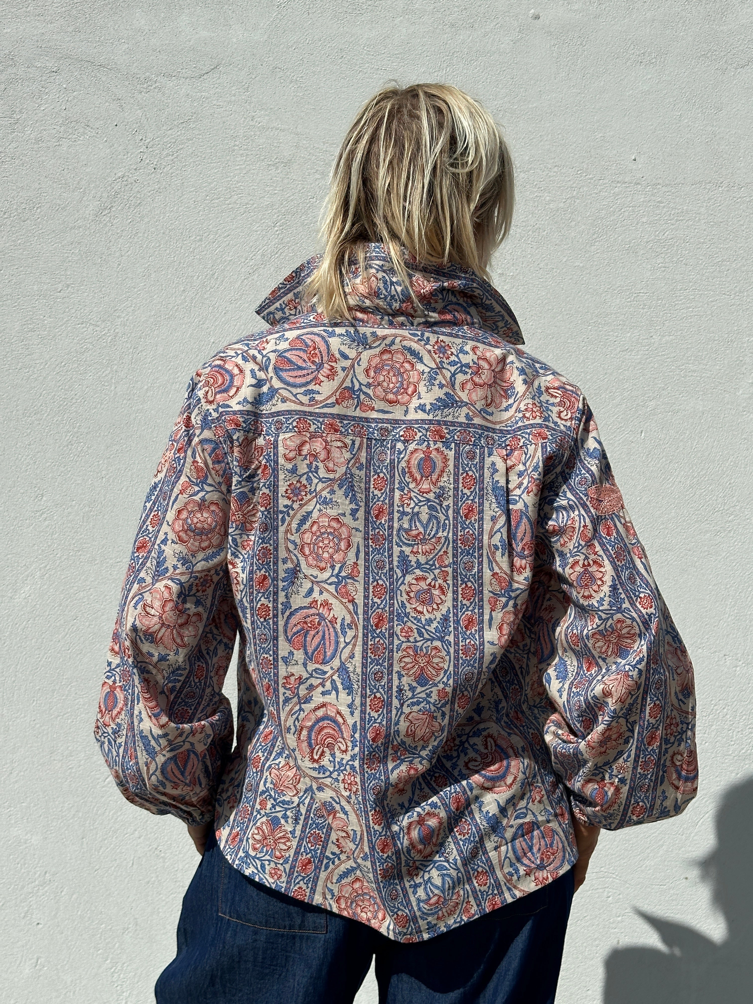 Gaspar 2607344 Aarhus shirt print blue