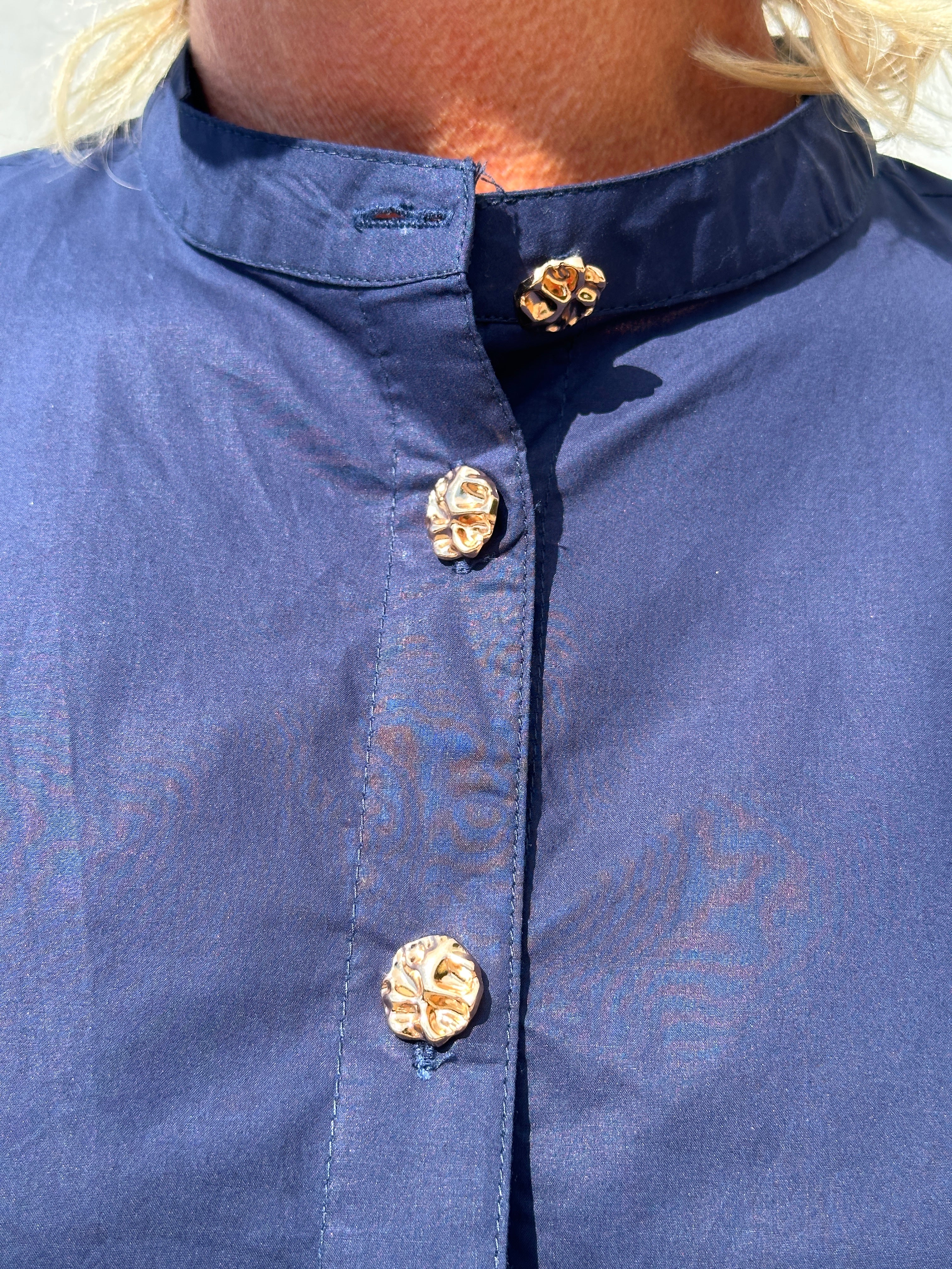 Gaspar 2607346 Goa shirt navy
