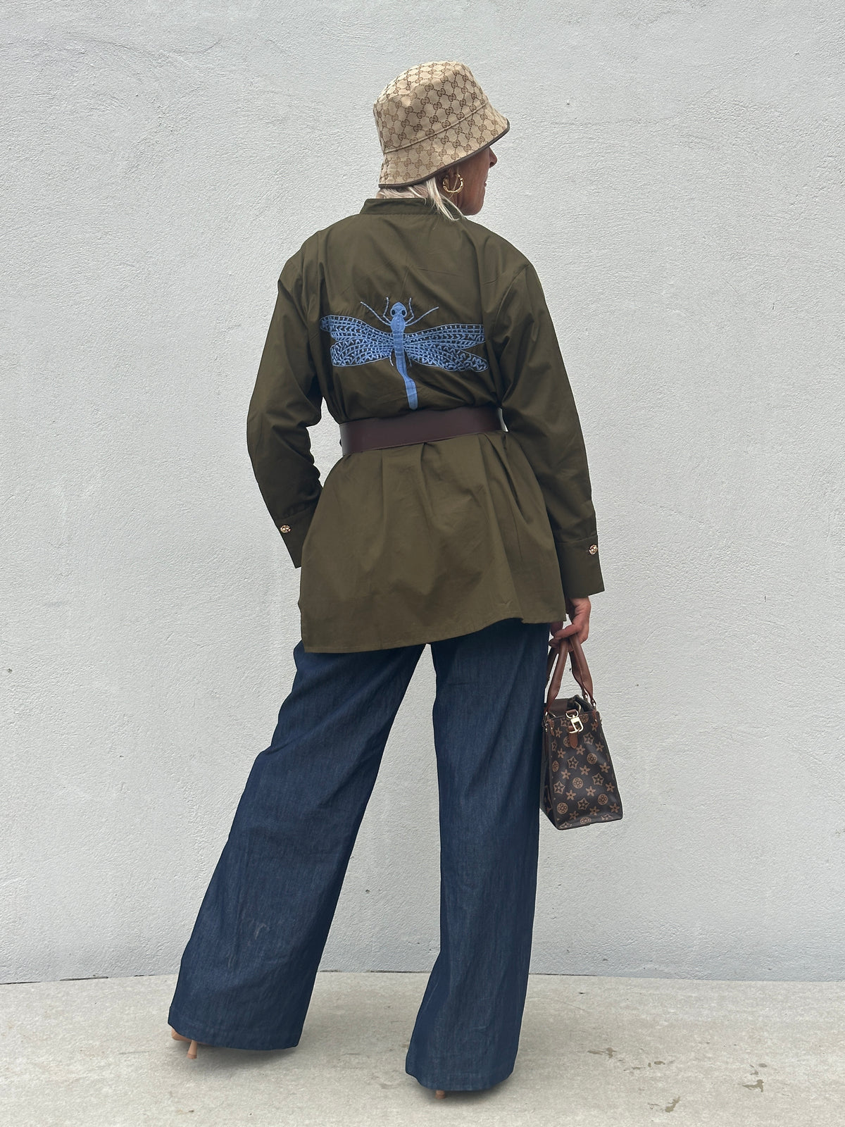 Gaspar 2607346 Goa shirt olive