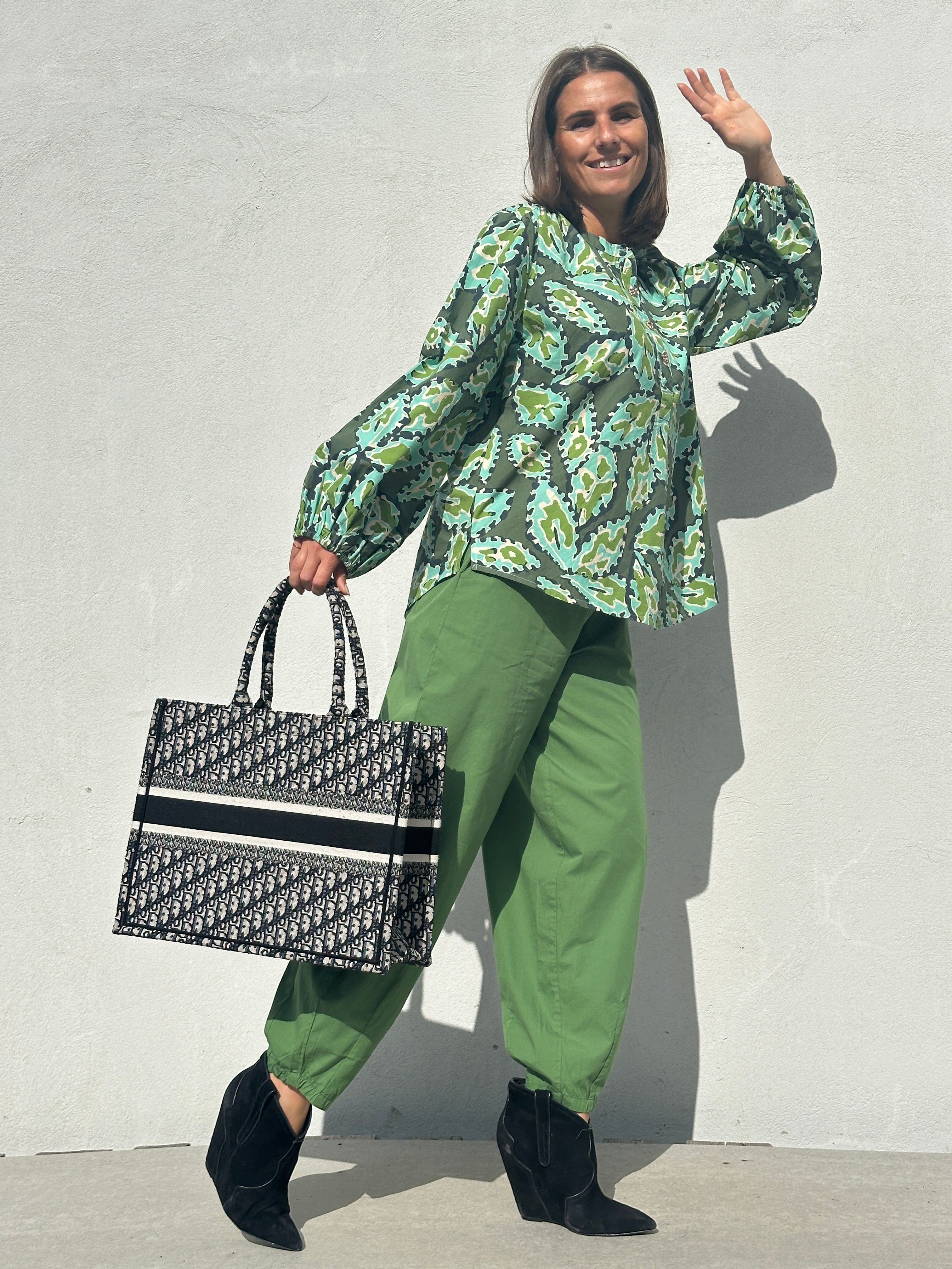 Gaspar 2607347 Læsø shirt print green