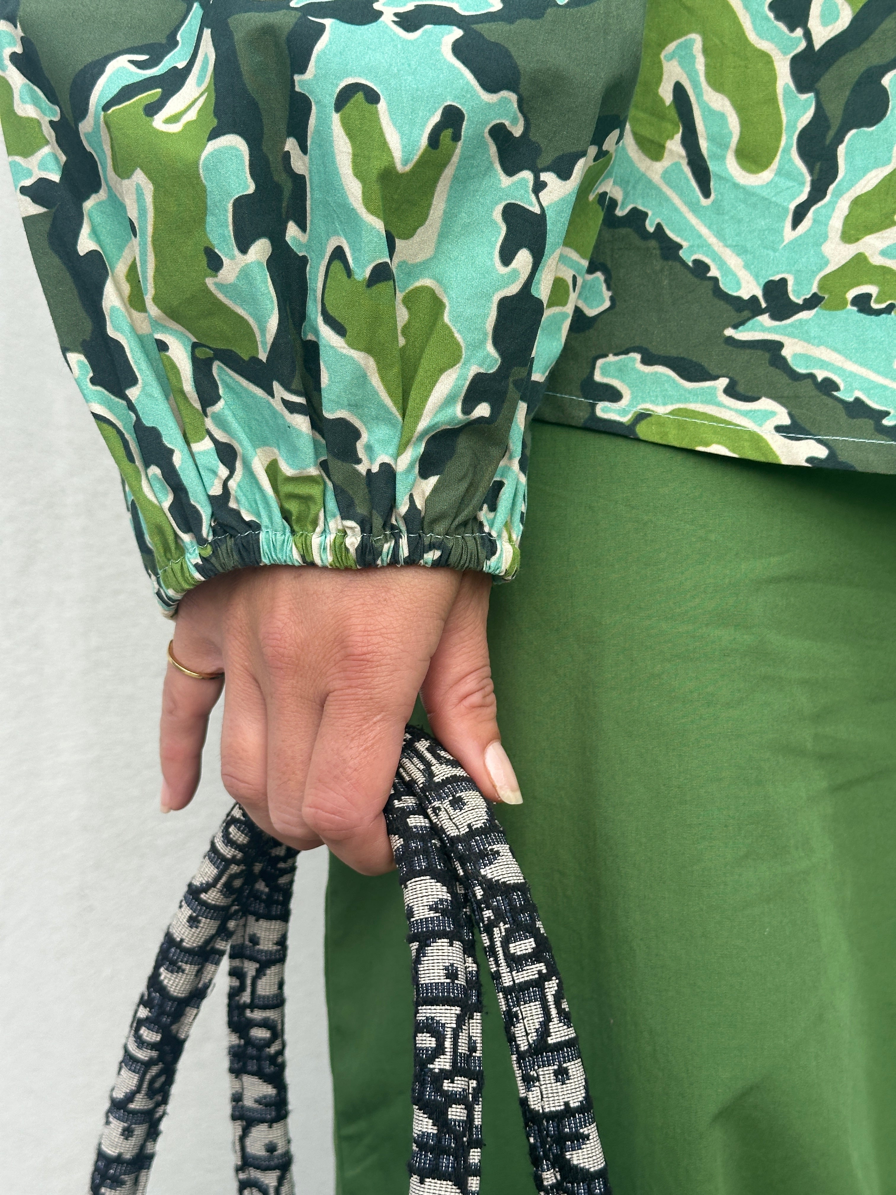 Gaspar 2607347 Læsø shirt print green