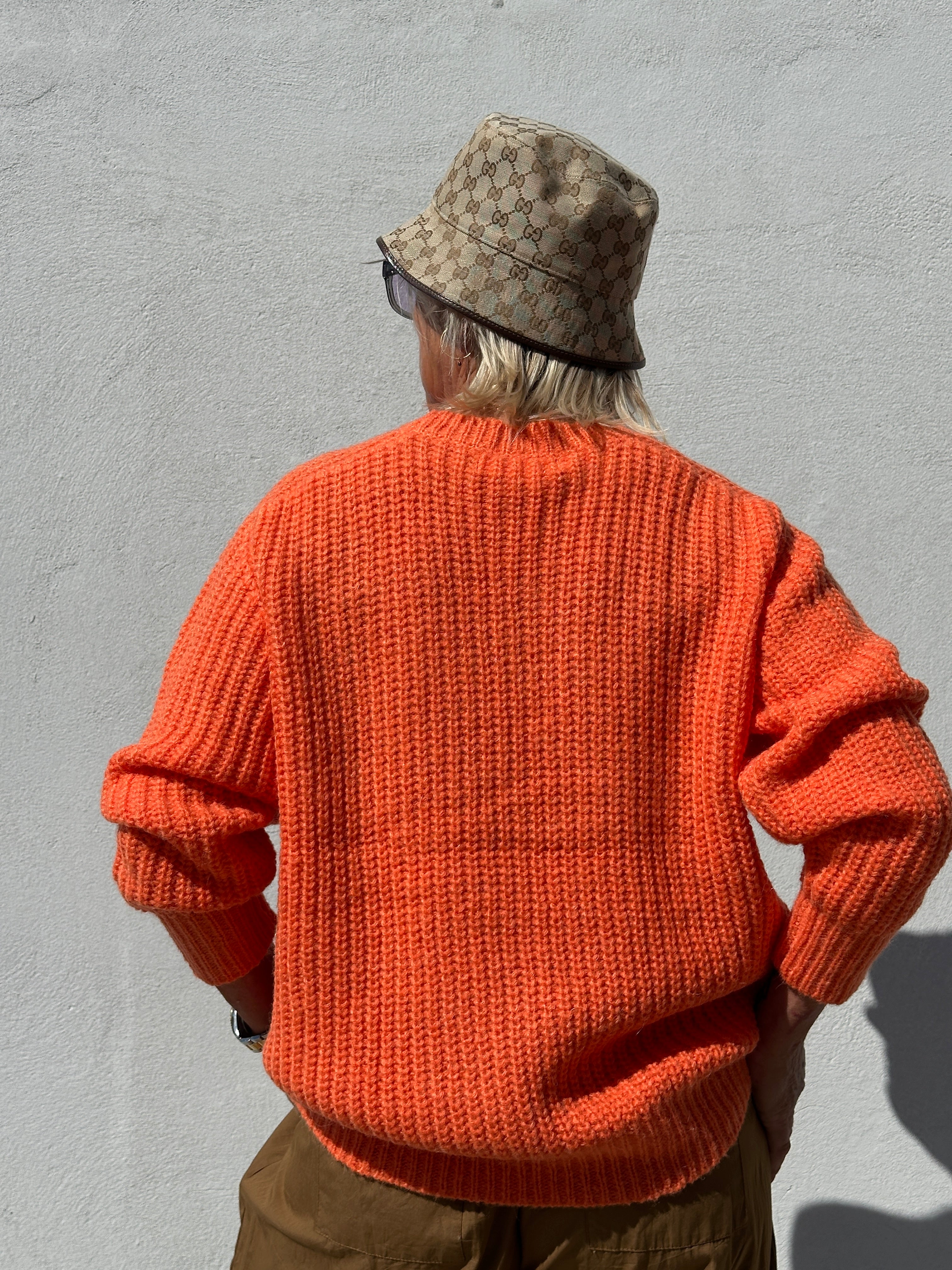 Gaspar 2607349 Pisa logo pullover orange
