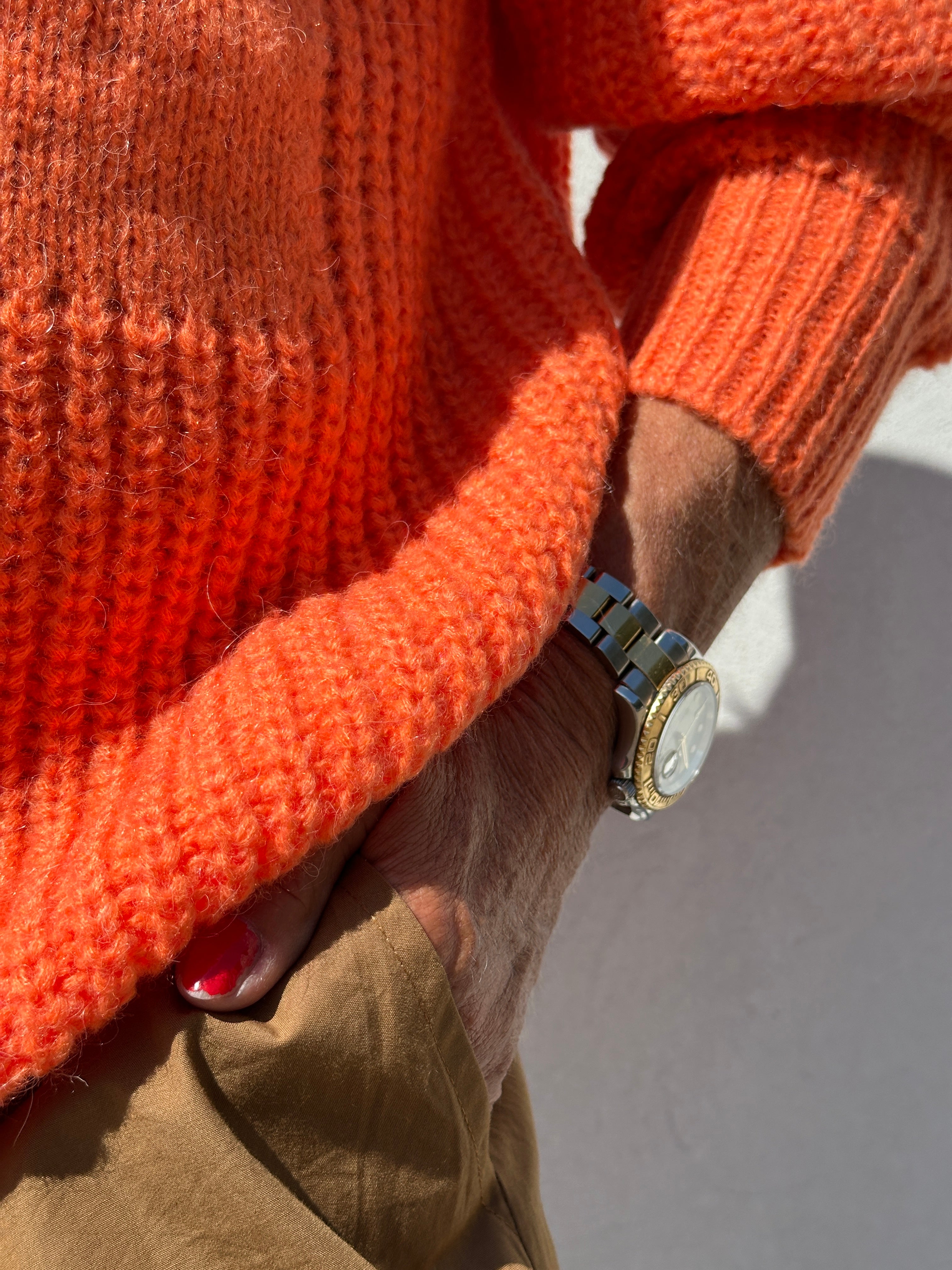 Gaspar 2607349 Pisa logo pullover orange