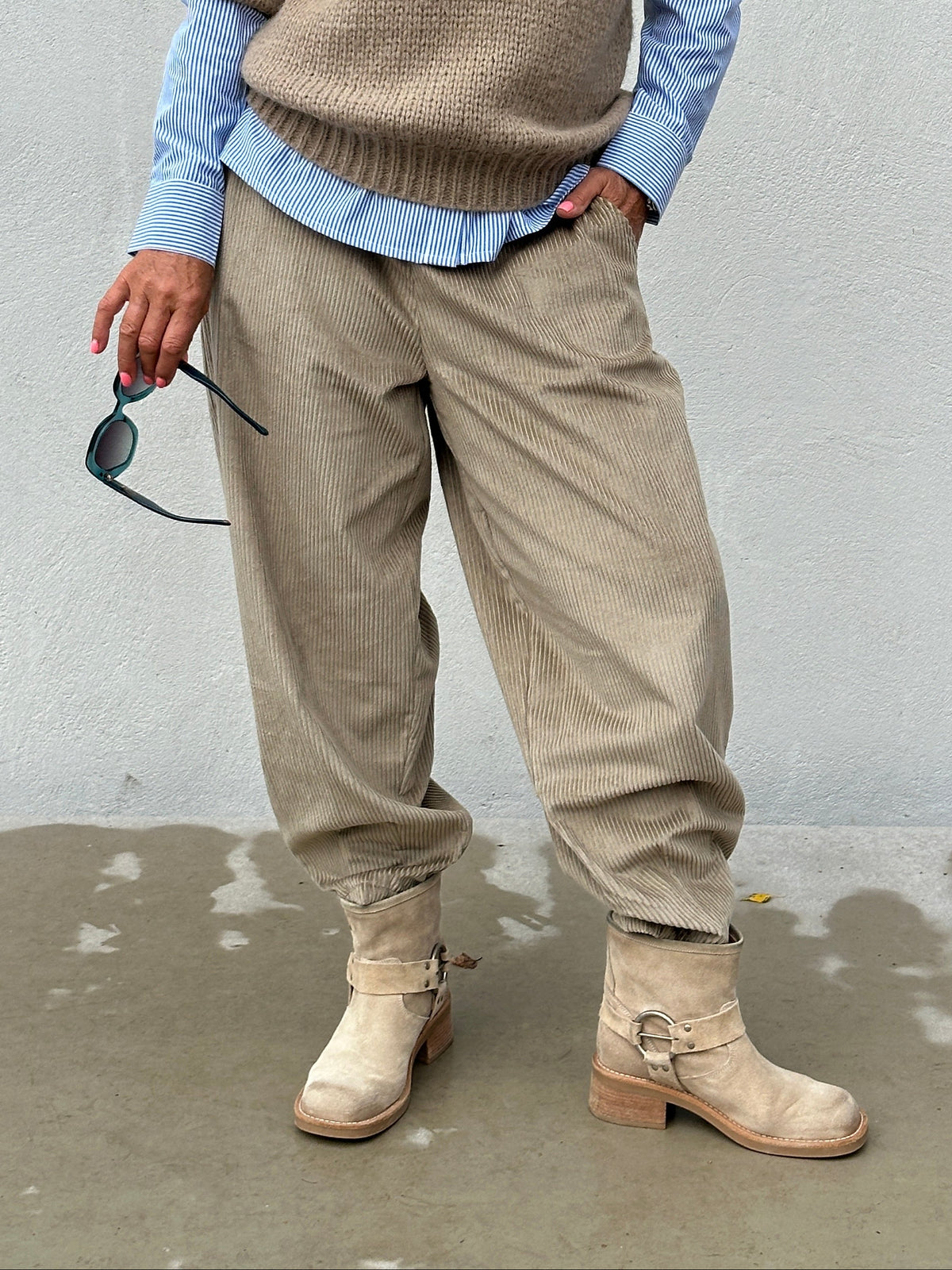 Gaspar 2607924 Colorado pants corduroy lys taupe