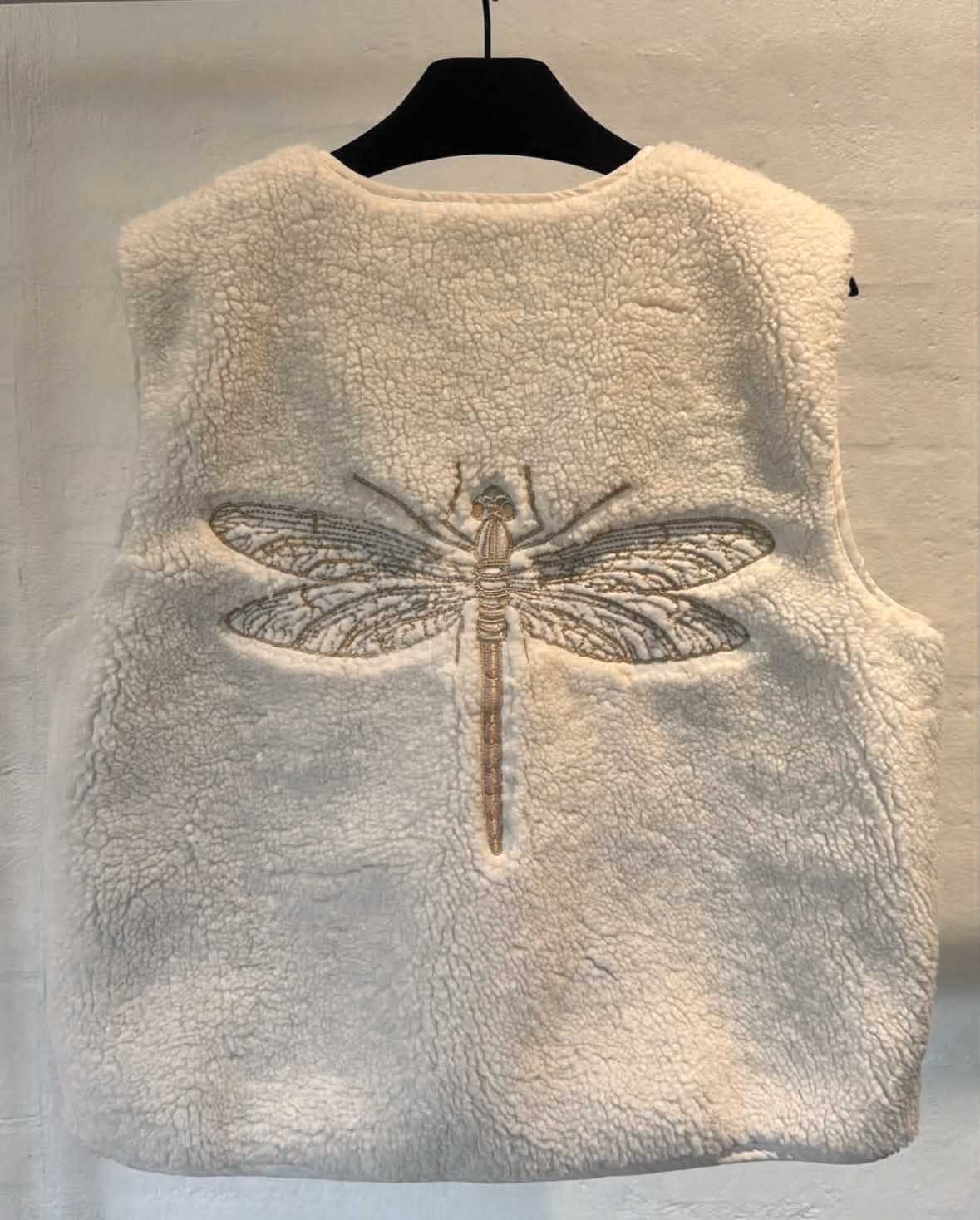 Gaspar 2607362 Duffy waistcoat off white