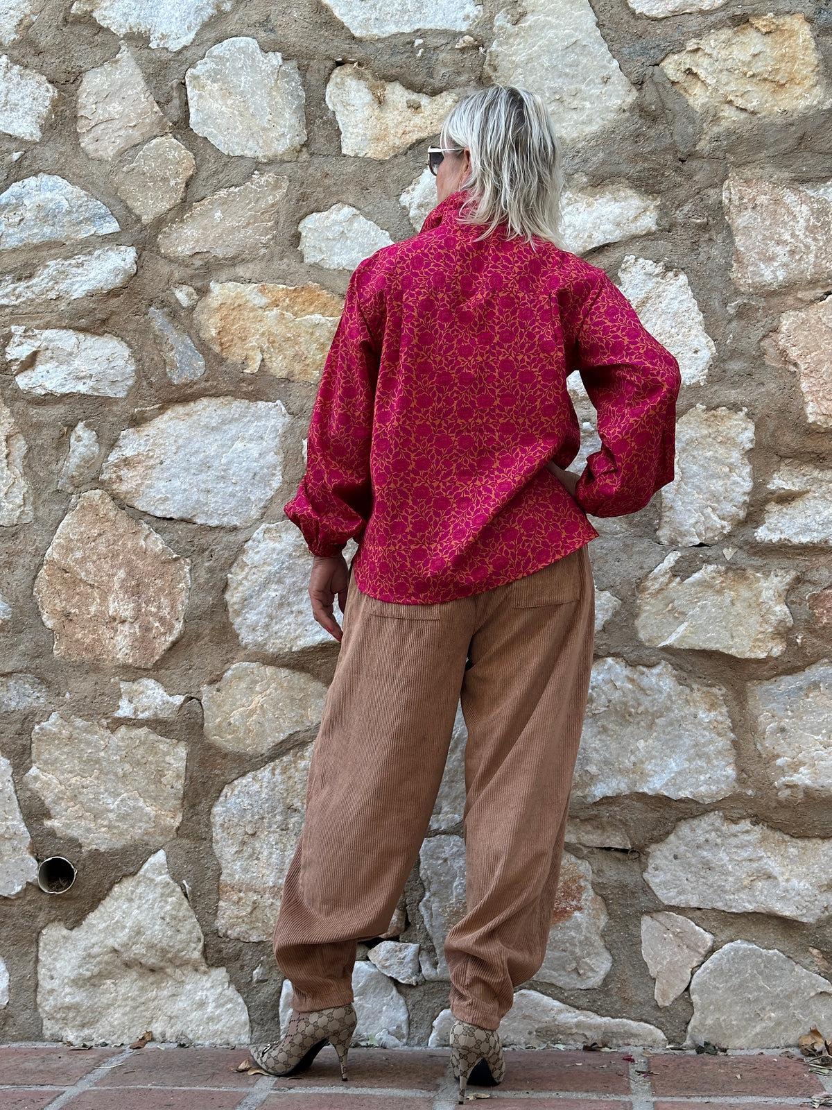 Gaspar 2607368 Aarhus shirt print flower