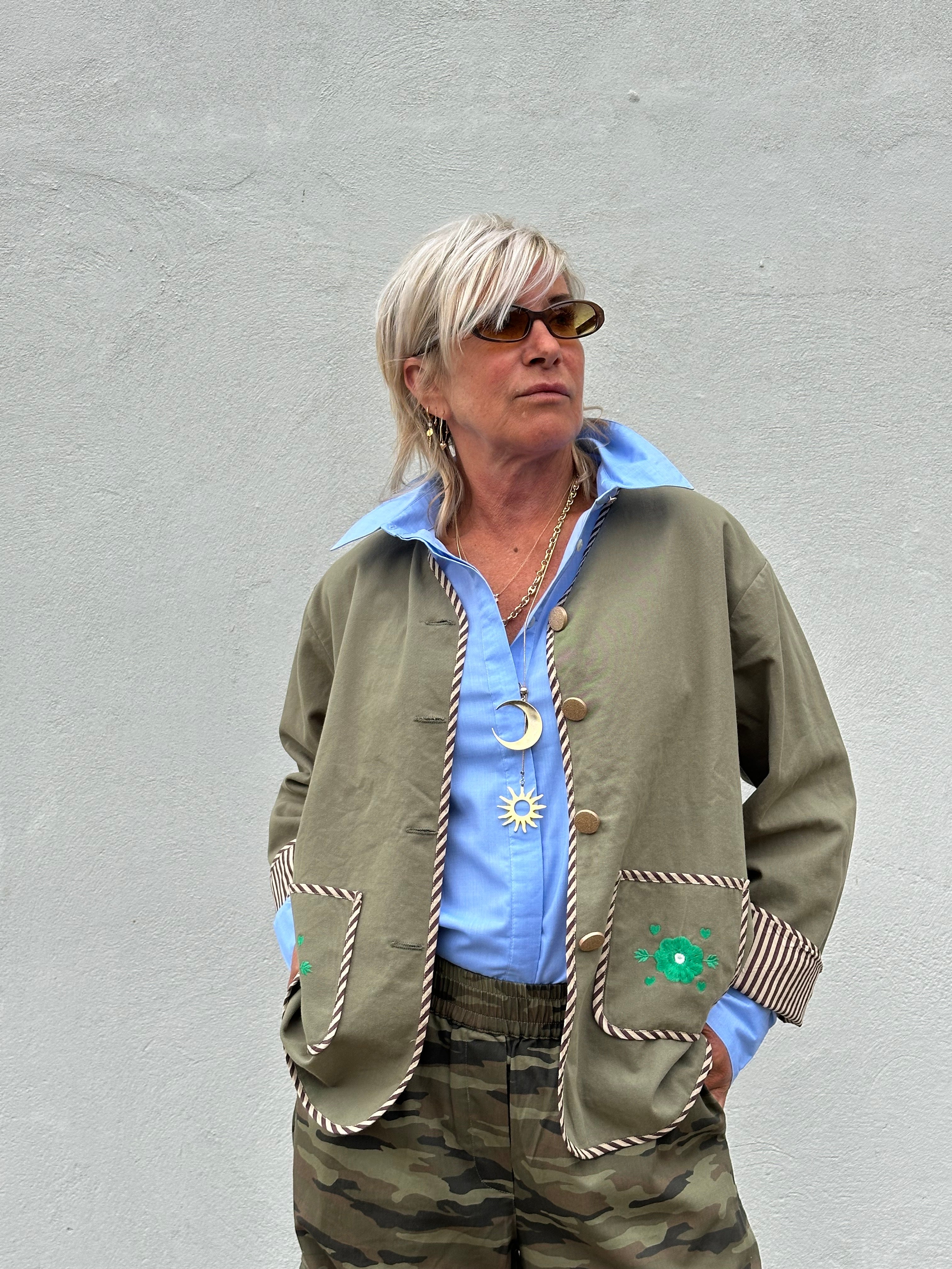 Gaspar 2607500 Marseille jacket green