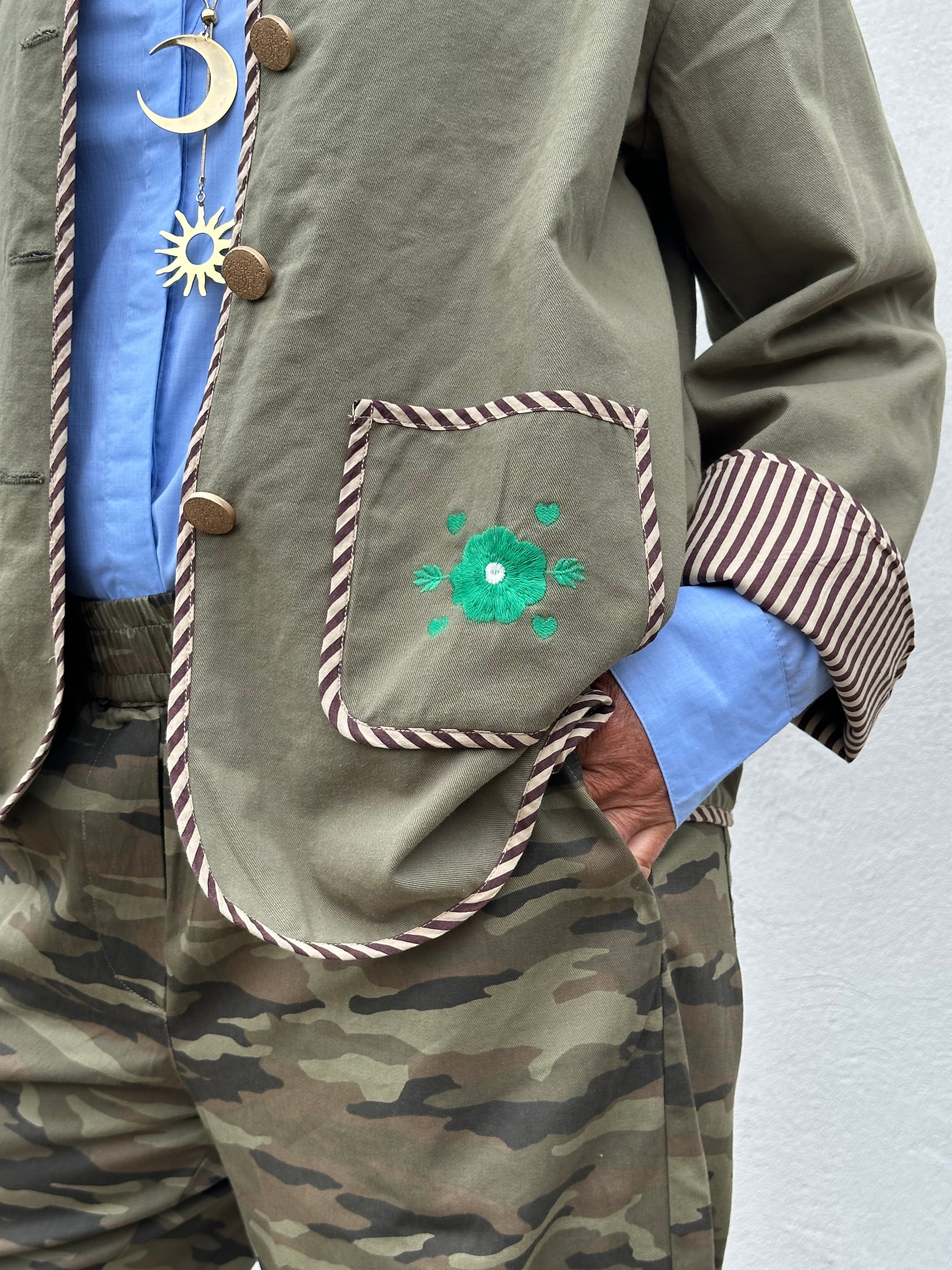 Gaspar 2607500 Marseille jacket green