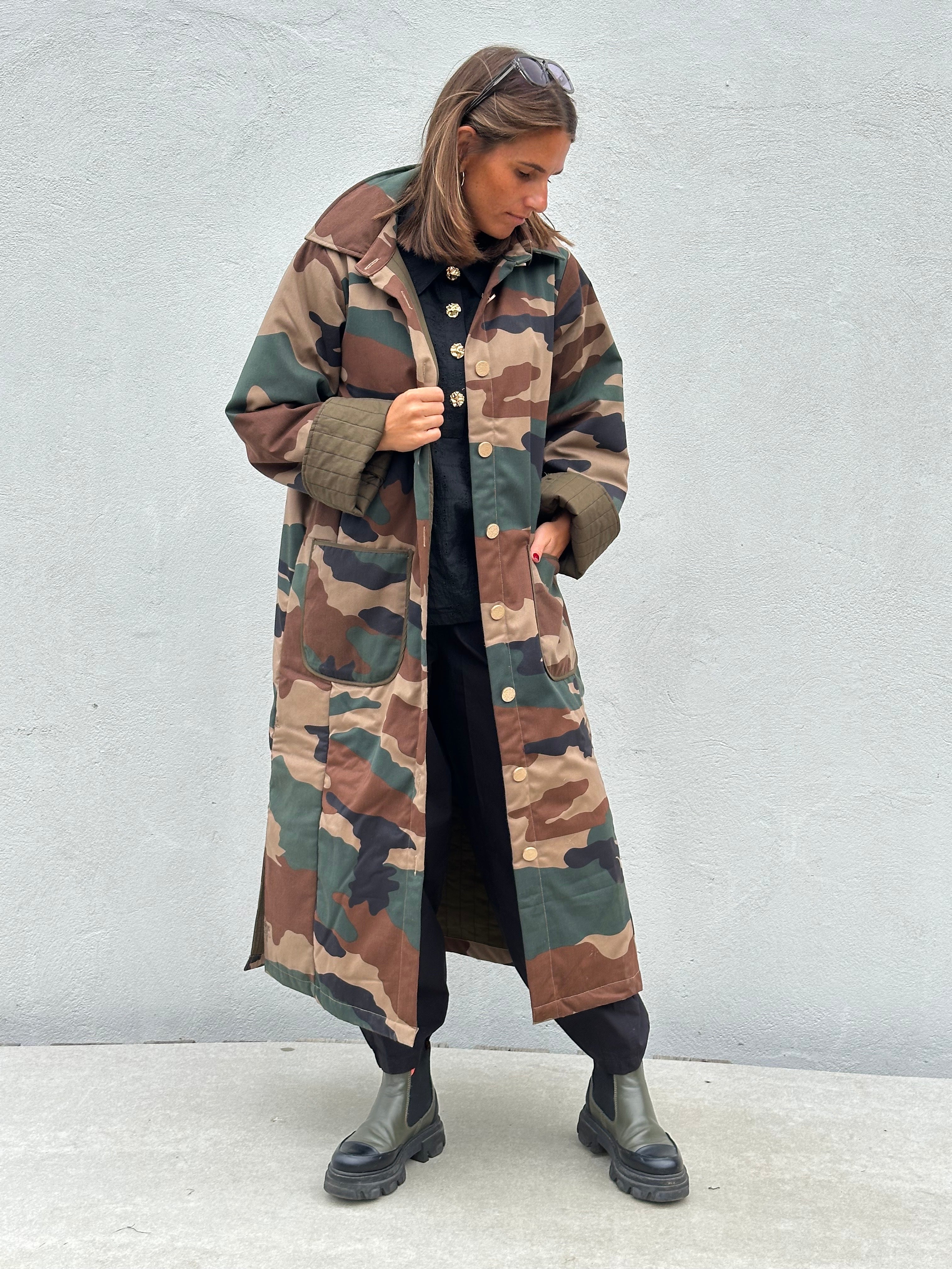 Gaspar 2607504 Champagne camo coat