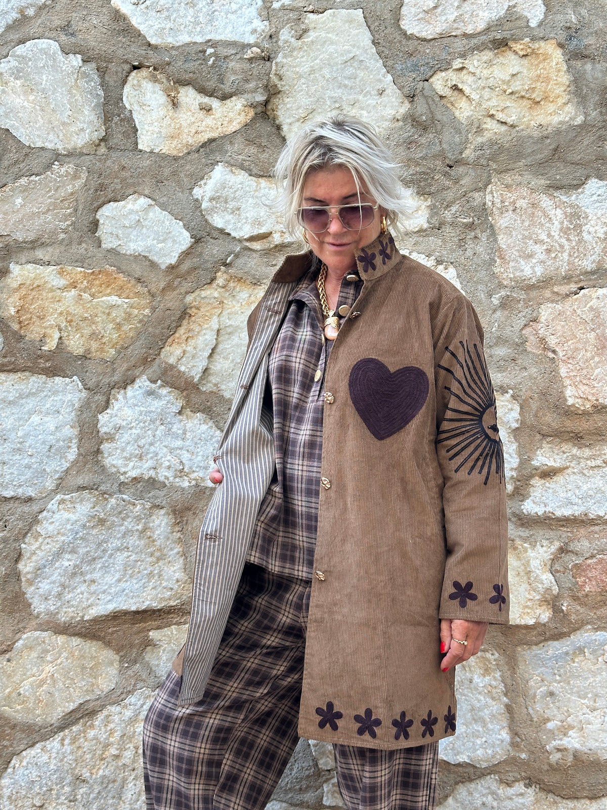 Gaspar 2607506 Nuuk corduroy jacket taupe