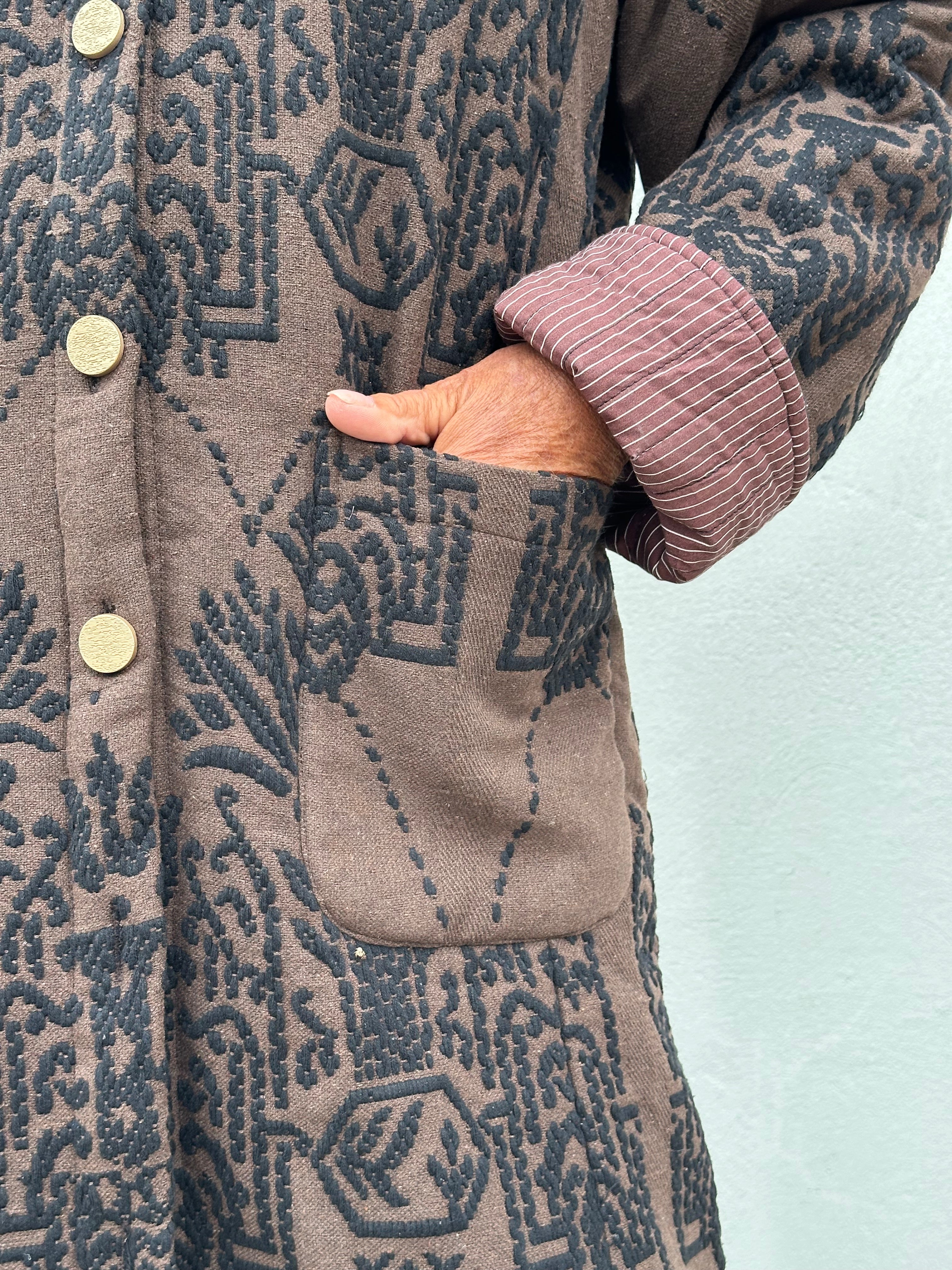 Gaspar 2607507 Bruxelles winter coat chocolate