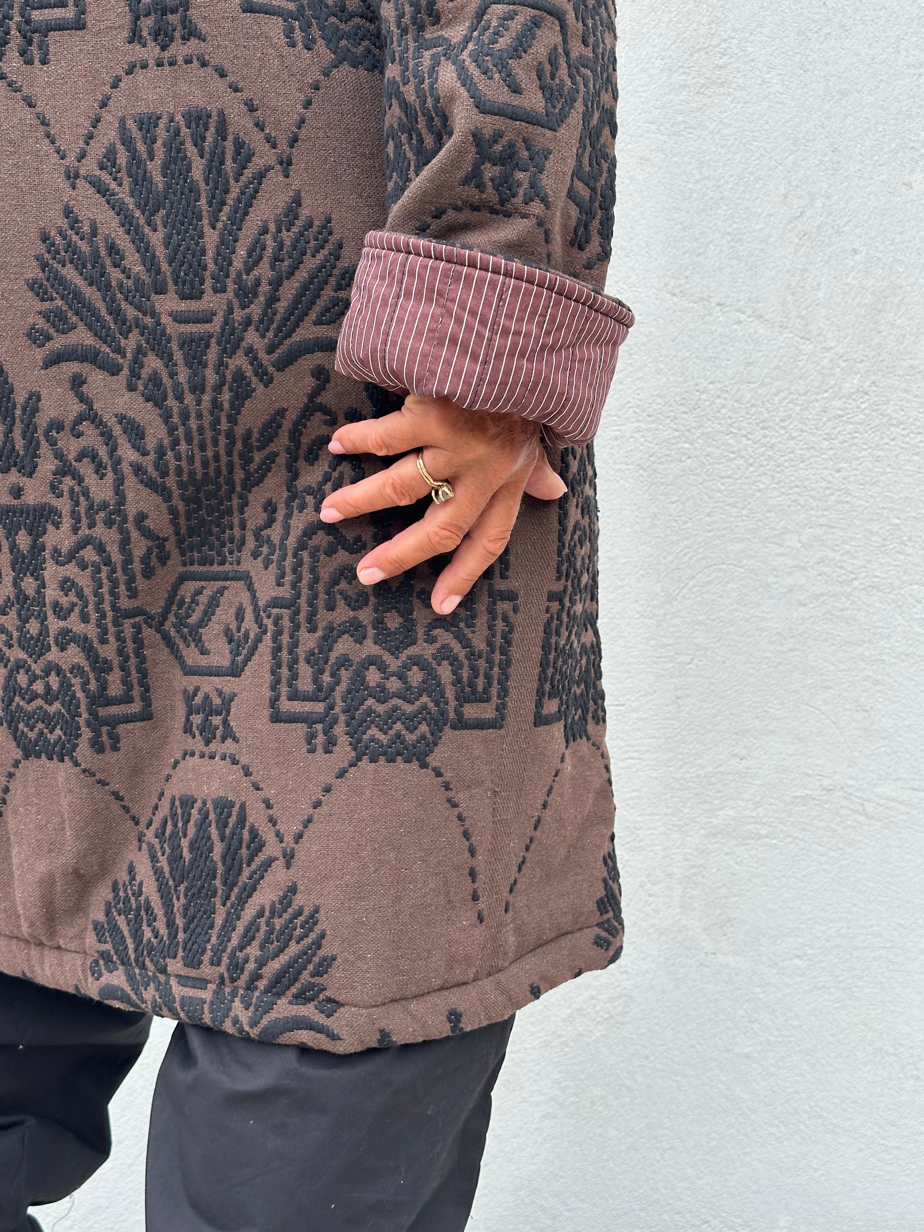 Gaspar 2607507 Bruxelles winter coat chocolate
