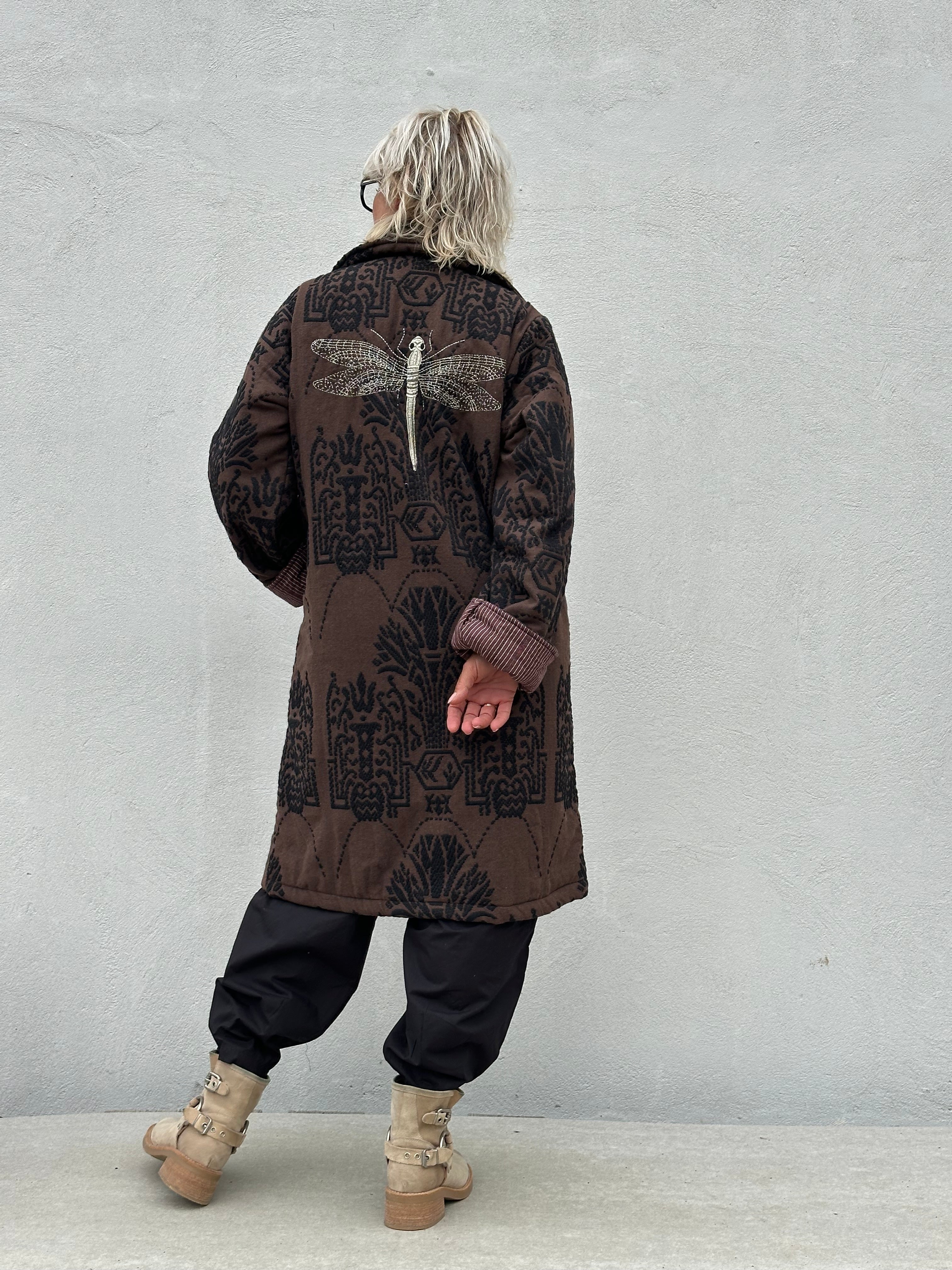 Gaspar 2607507 Bruxelles winter coat chocolate