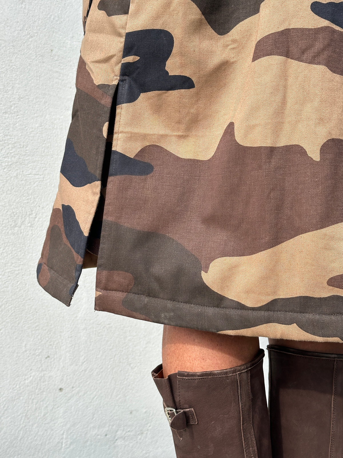 Gaspar 2607510 Lille camo coat brown