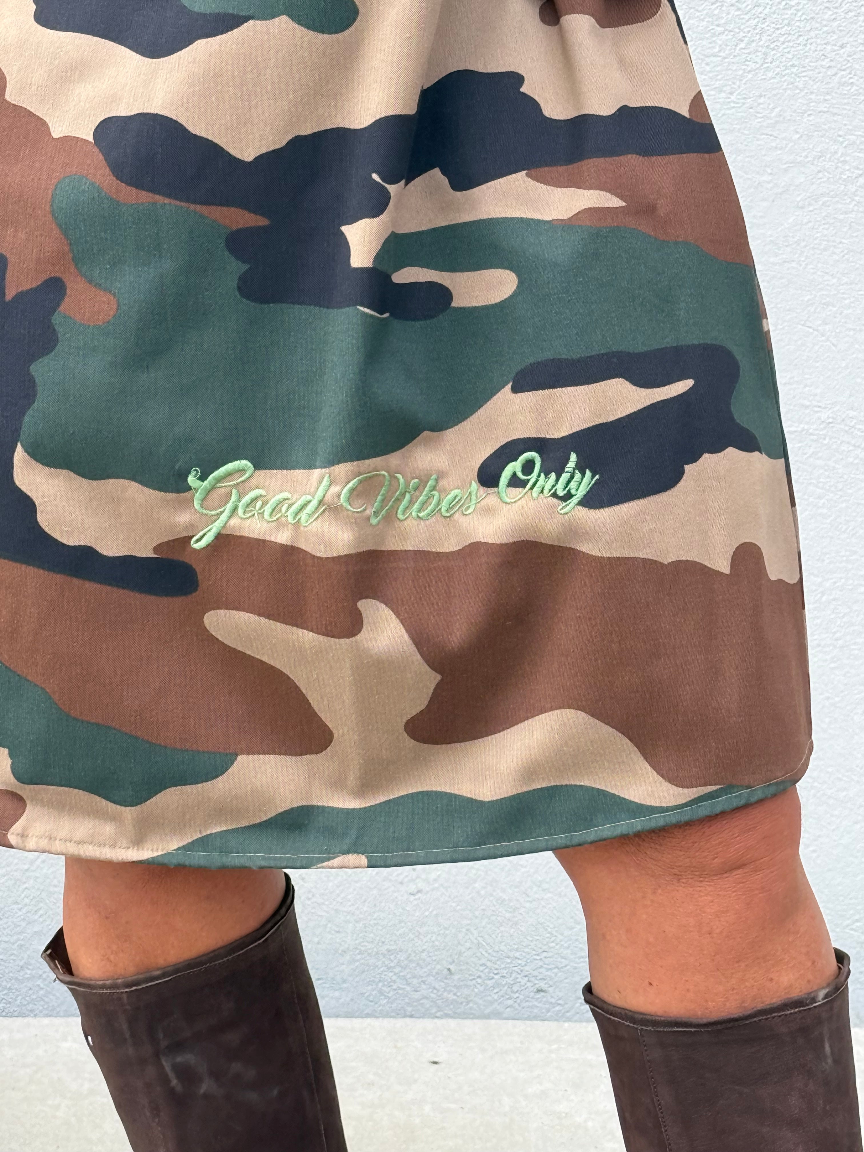 Gaspar 2607700 Nice Camo dress khaky