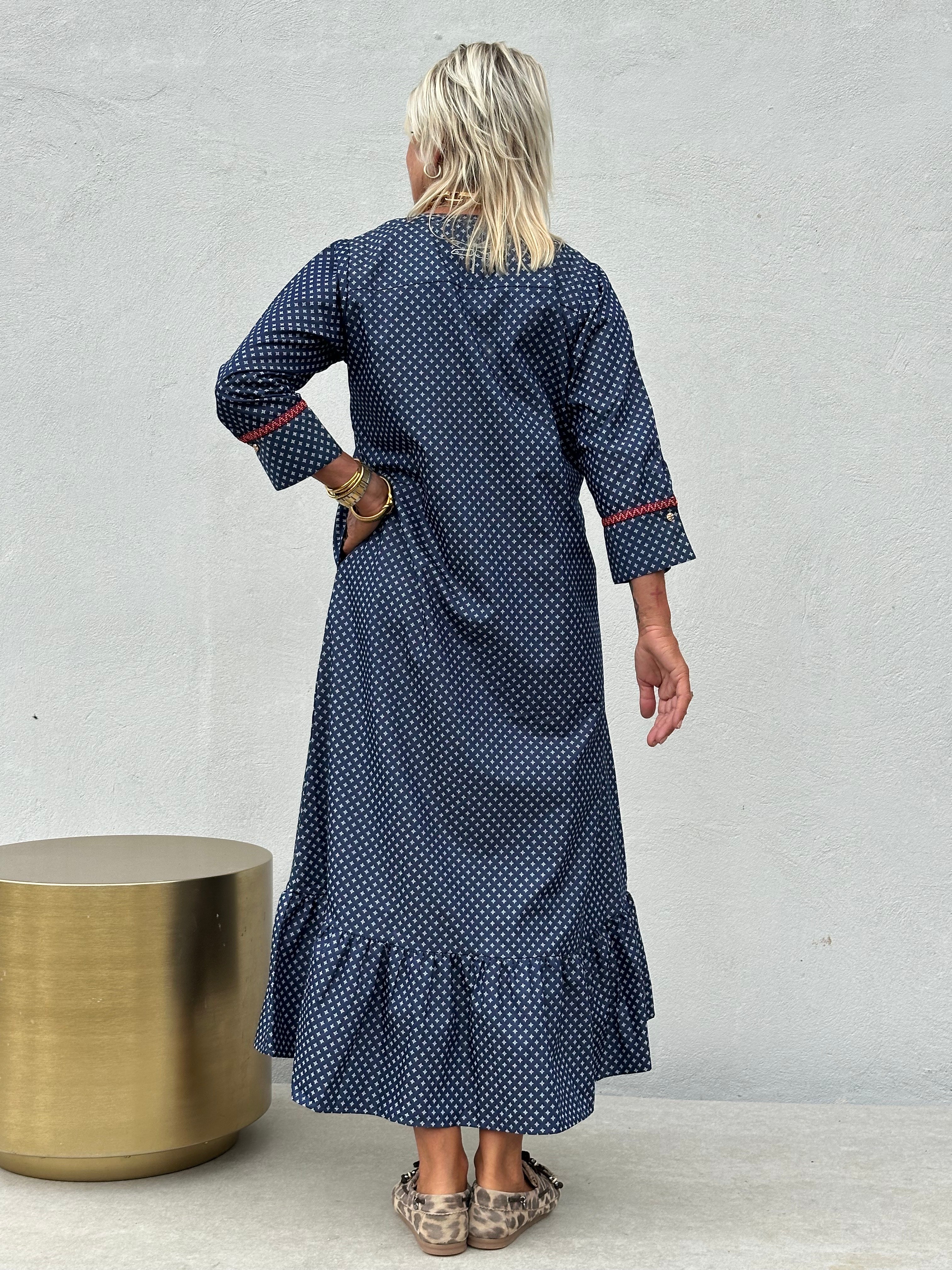 Gaspar 2607769 Loule dress denim blue