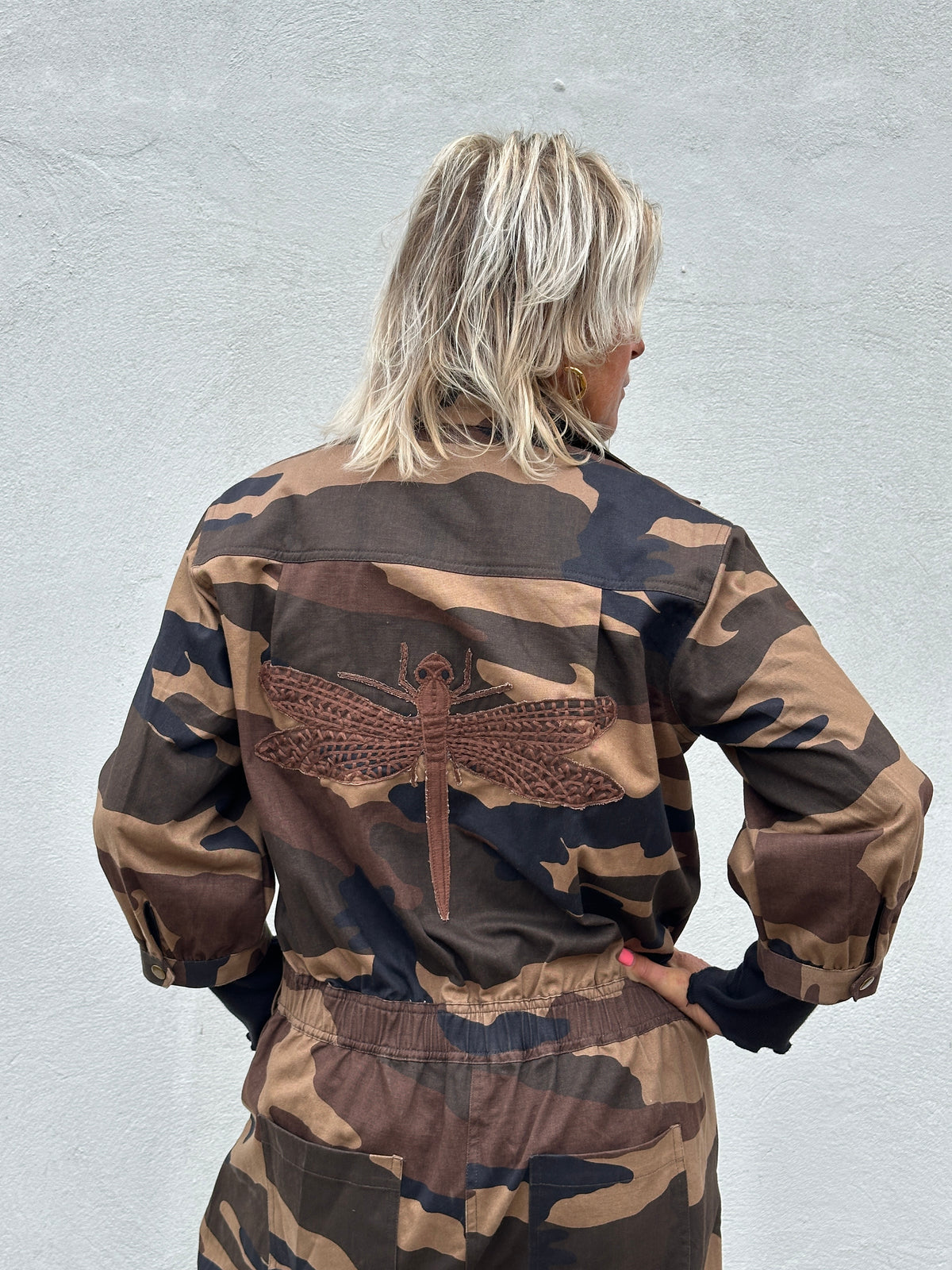 Gaspar 2607906 Belize camo jumpsuit brown