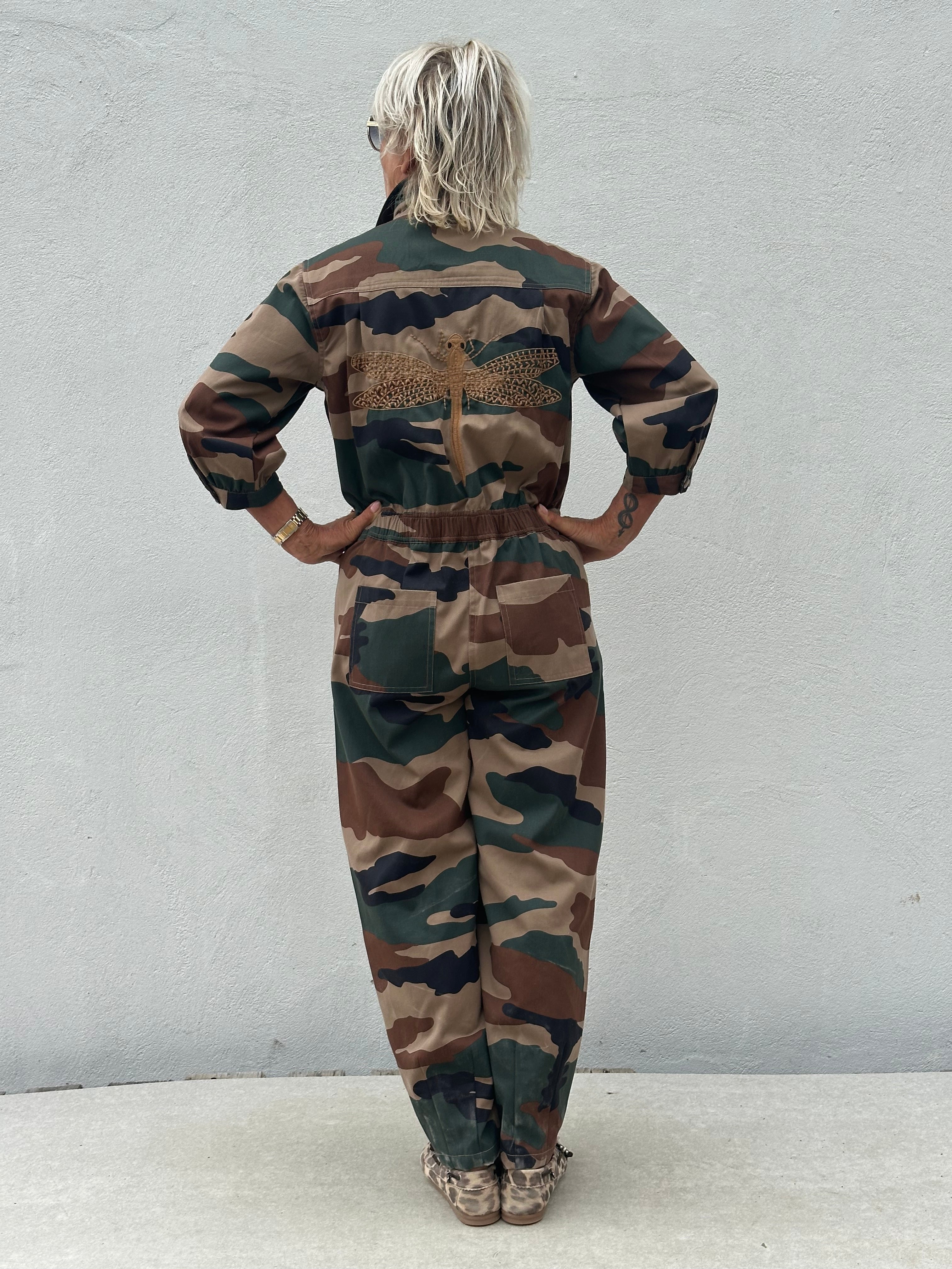 Gaspar 2607906 Belize camo jumpsuit