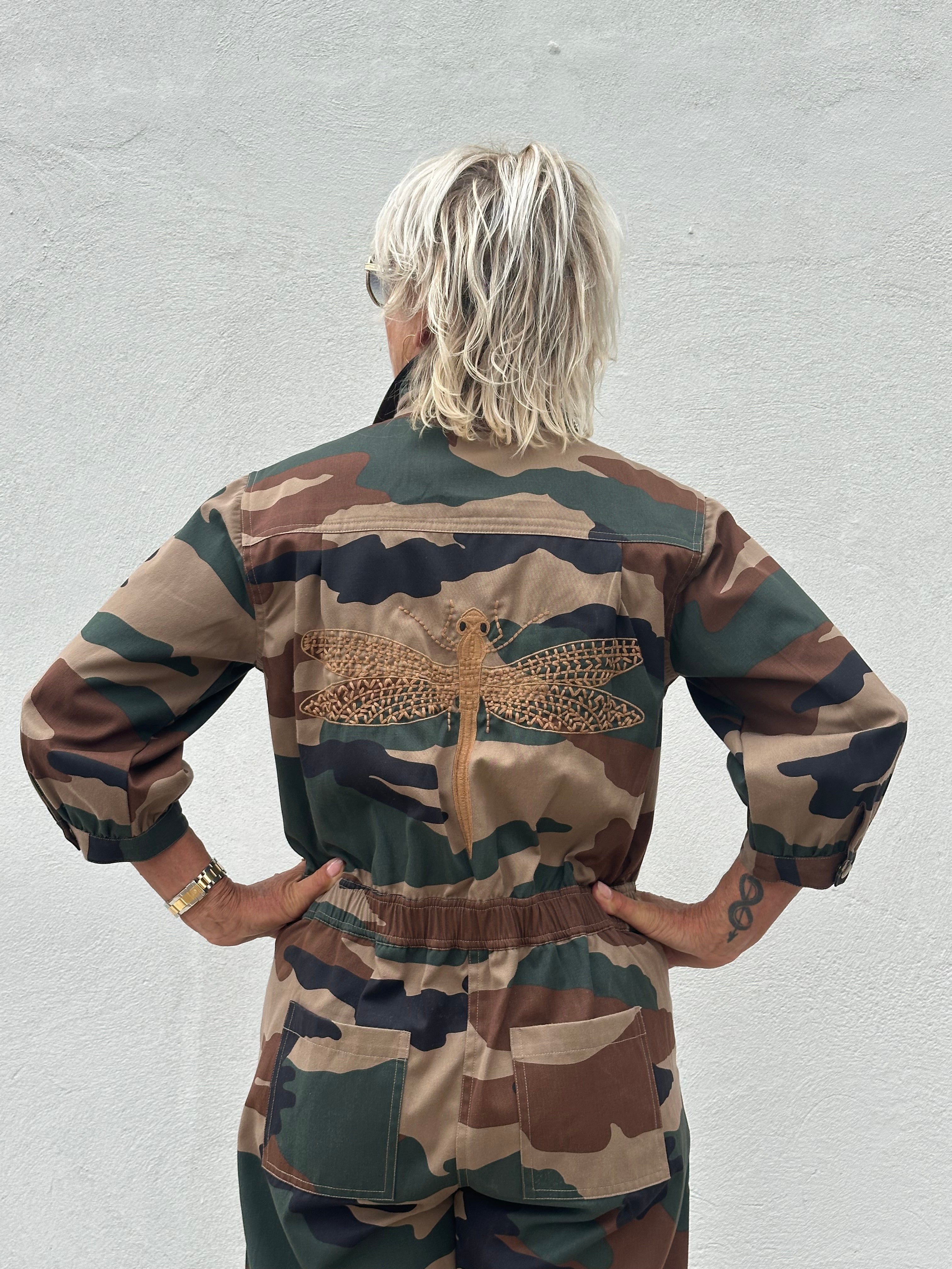 Gaspar 2607906 Belize camo jumpsuit